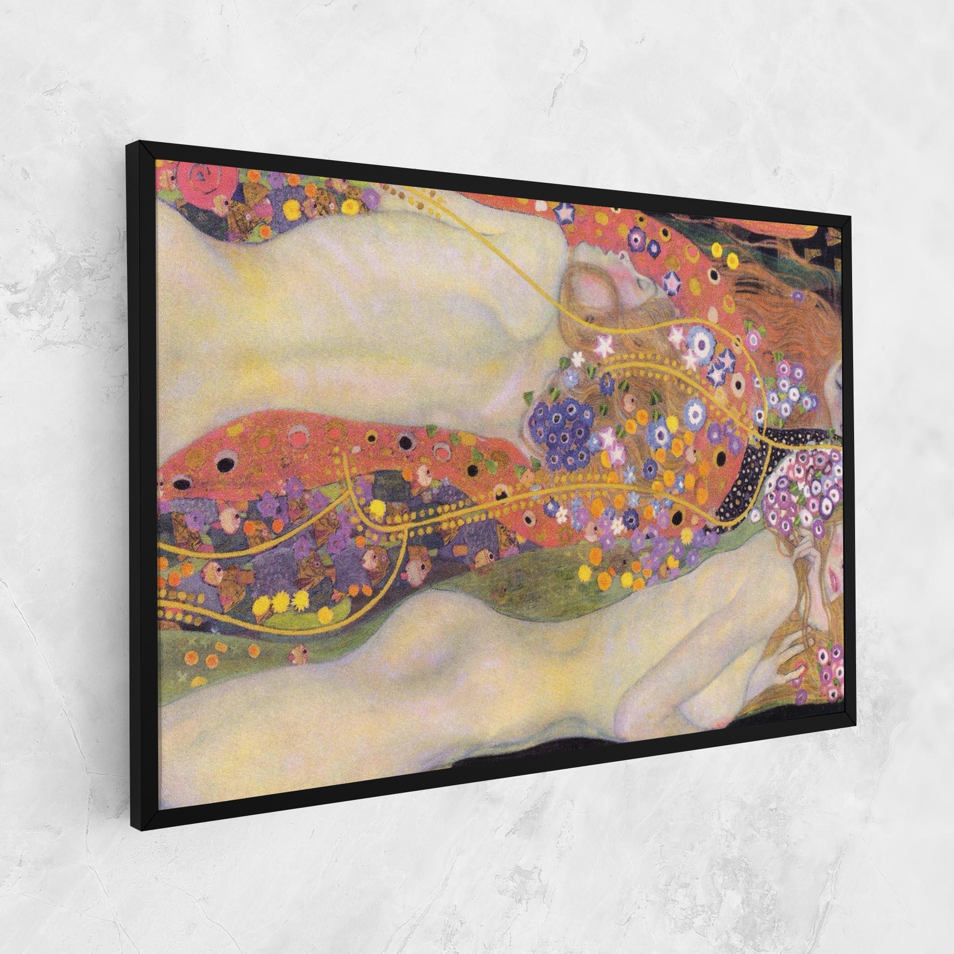 Obraz na Płótnie Water Serpents II mockup 1