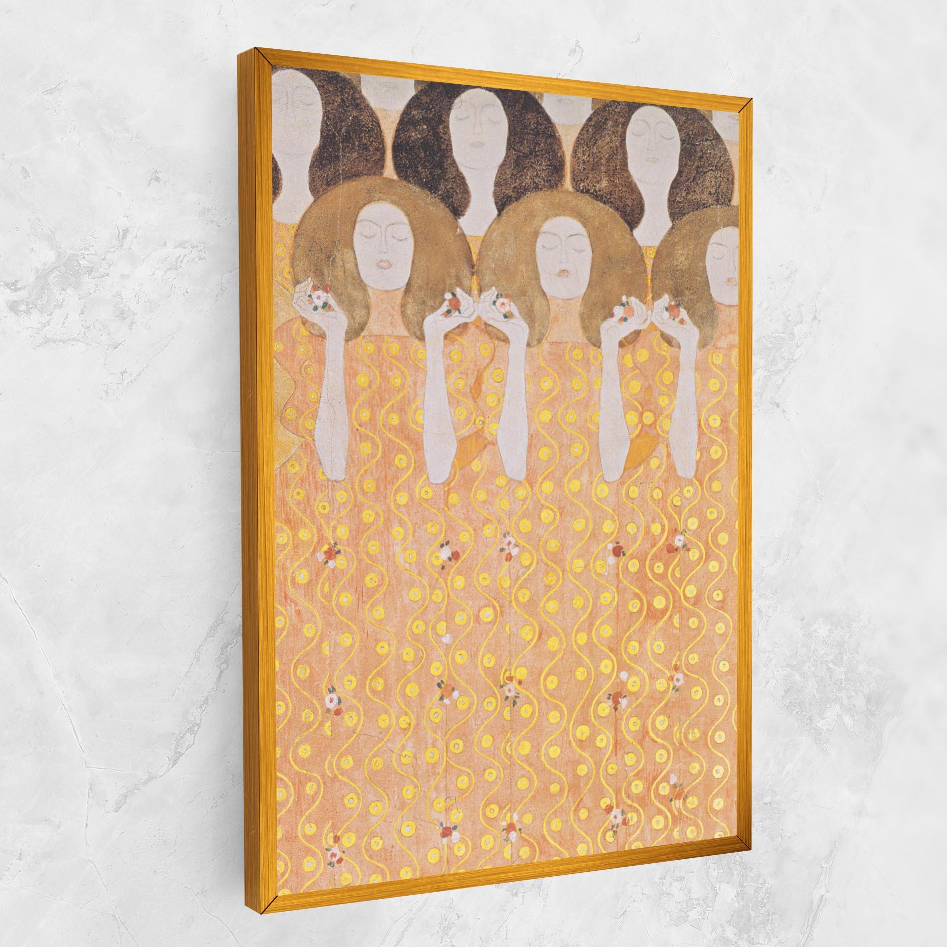 Obraz na Płótnie Beethoven Frieze mockup 1