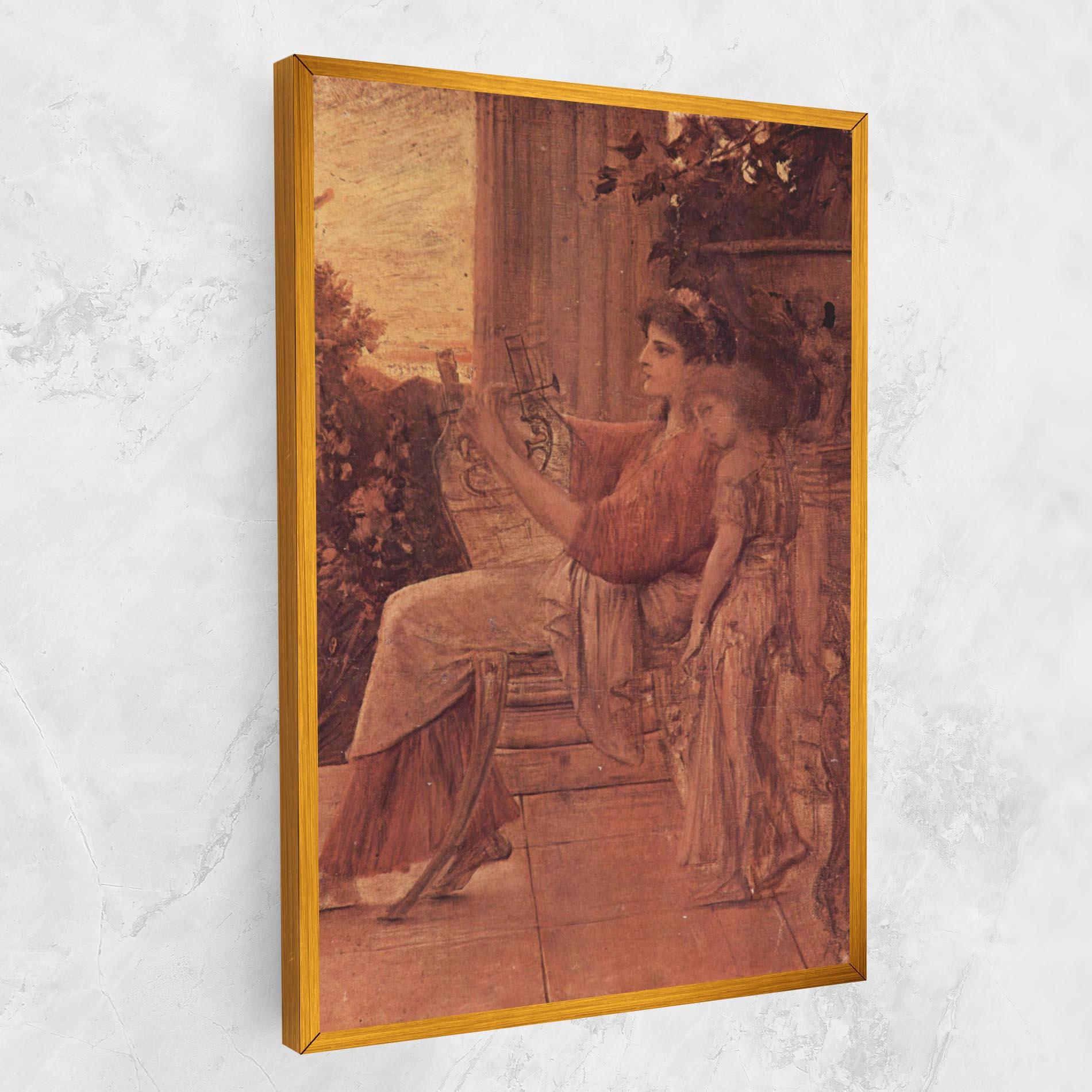 Obraz na Płótnie Gustav Klimt Painting mockup 1