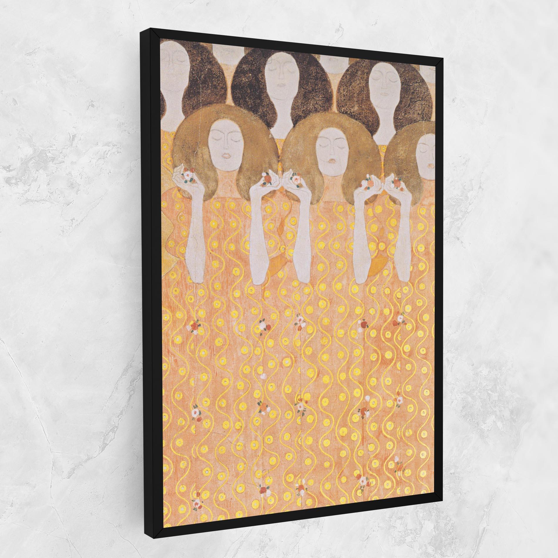 Obraz na Płótnie Beethoven Frieze mockup 1