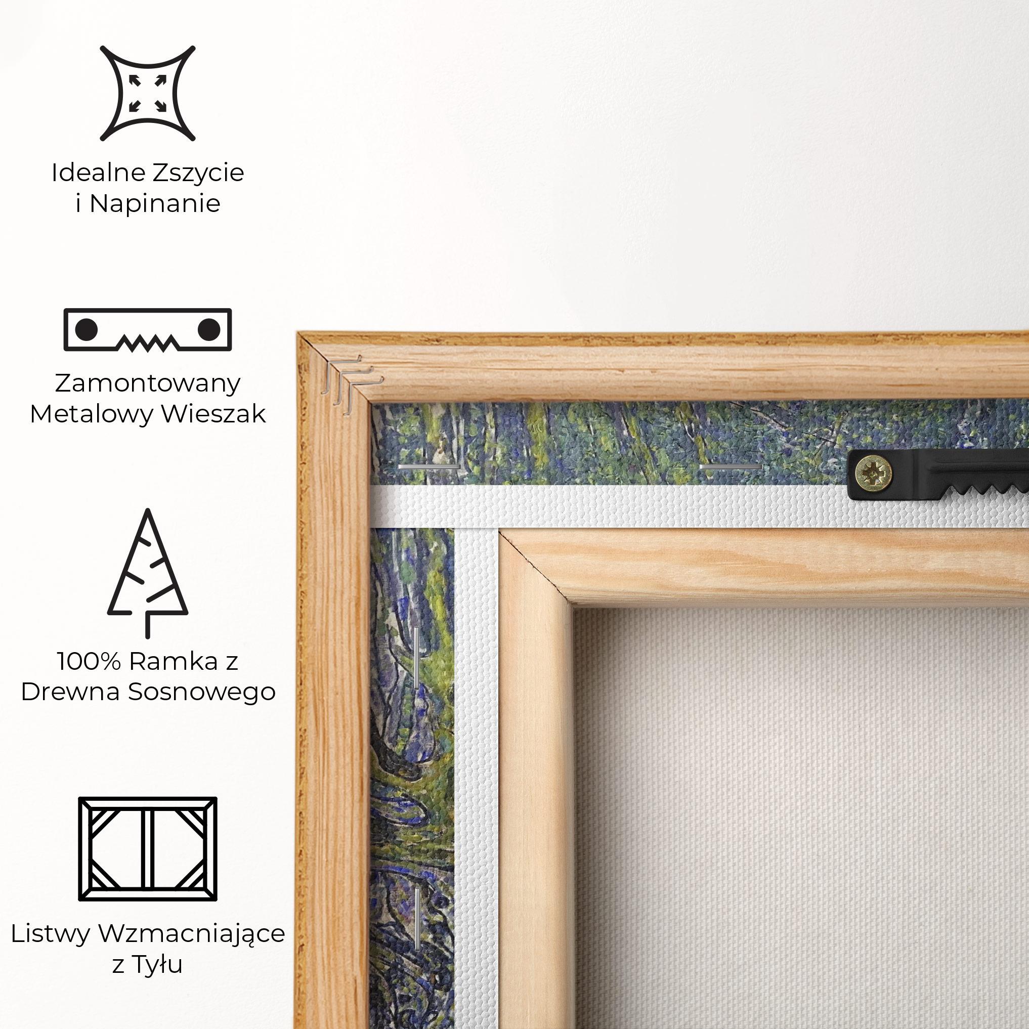 Obraz na Płótnie Allee At Schloss Kammer mockup 5