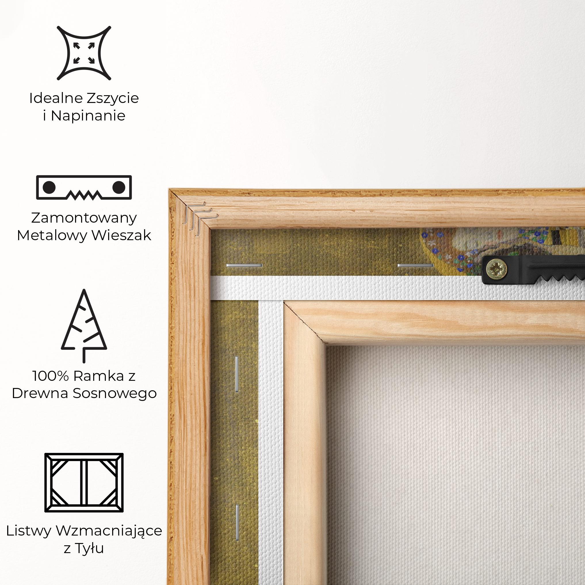 Obraz na Płótnie The Kiss mockup 5