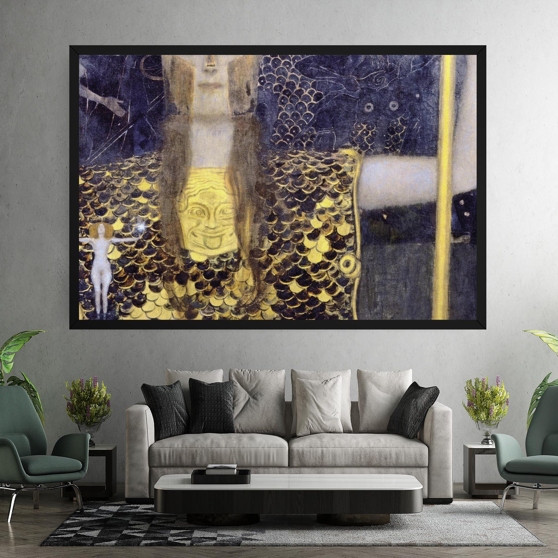 Obraz na Płótnie Pallas Athena mockup 7