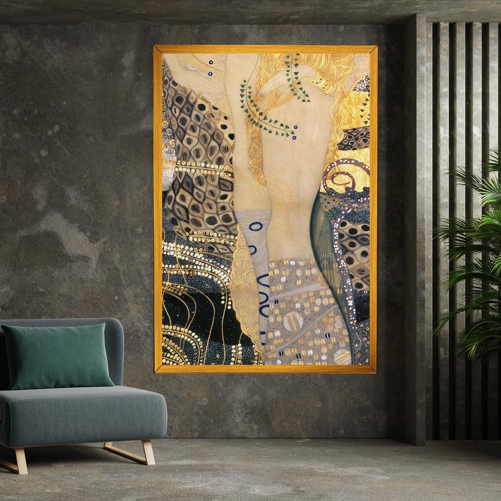 Obraz na Płótnie Gustav Klimt Paint mockup 7