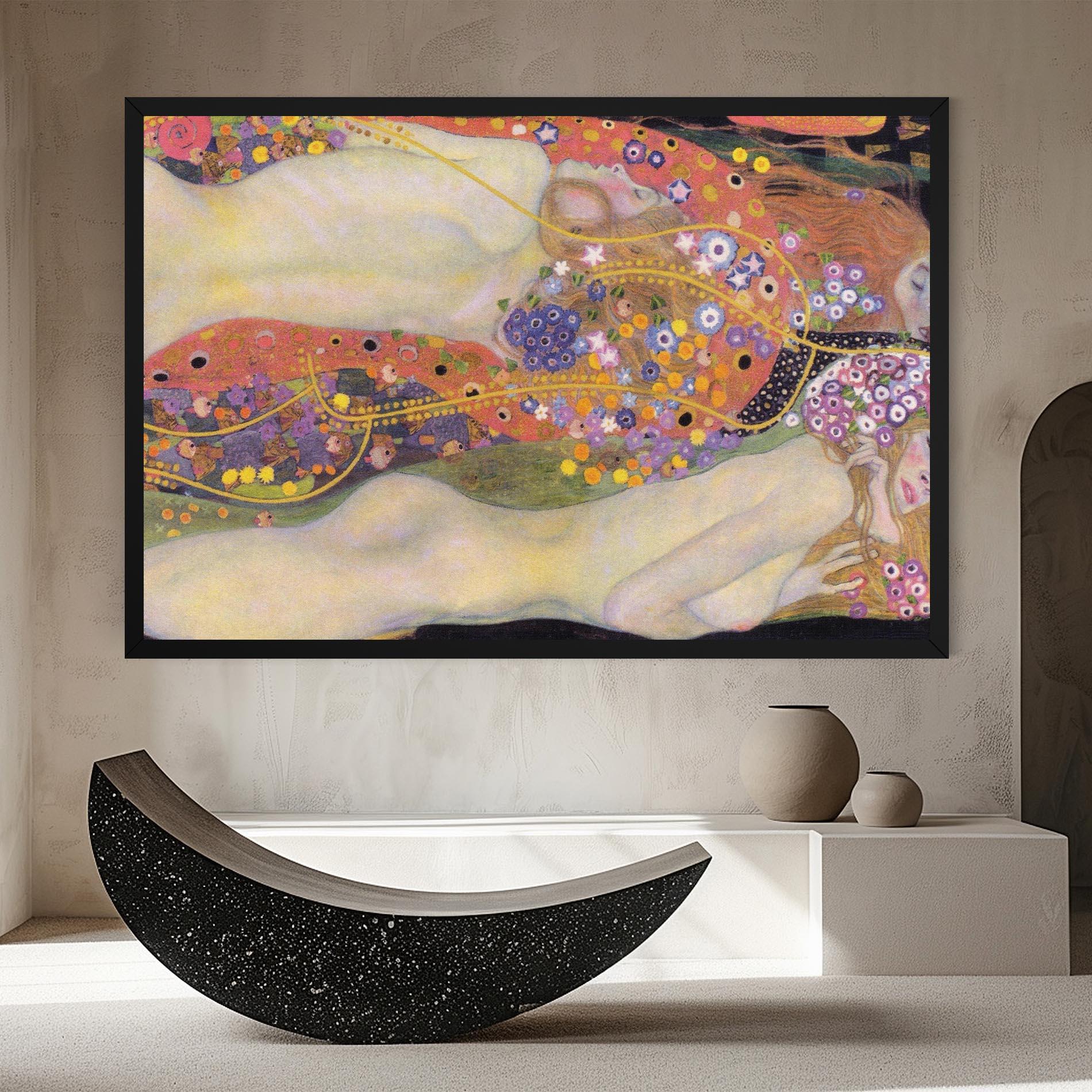 Obraz na Płótnie Water Serpents II mockup 8