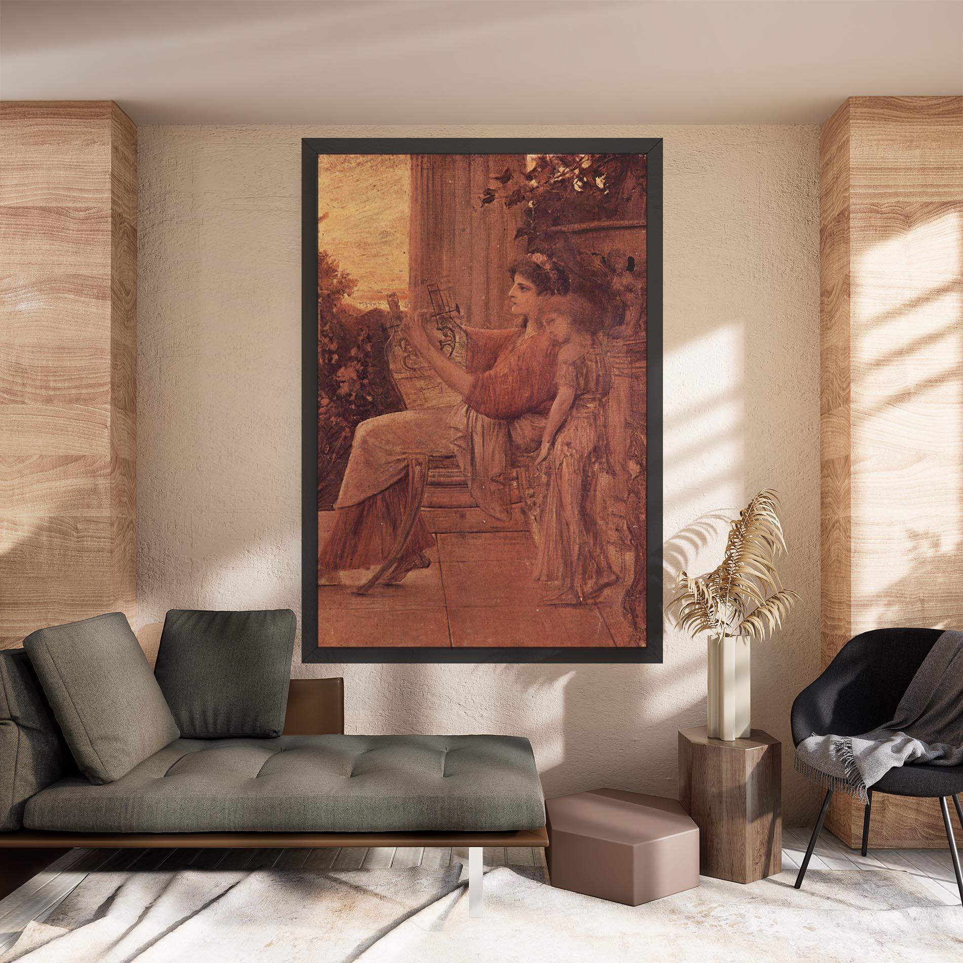 Obraz na Płótnie Gustav Klimt Painting mockup 8