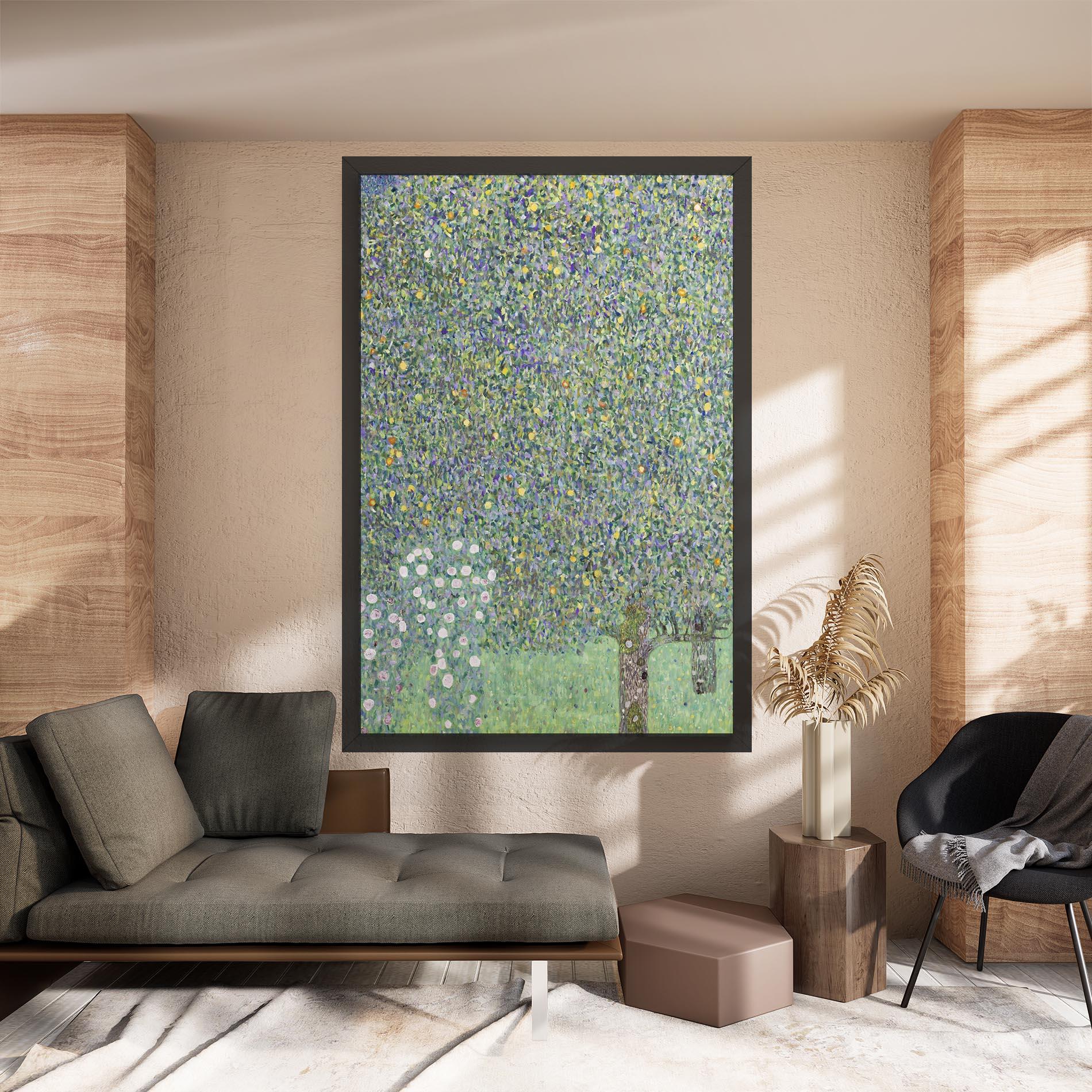 Obraz na Płótnie Rosebushes mockup 8