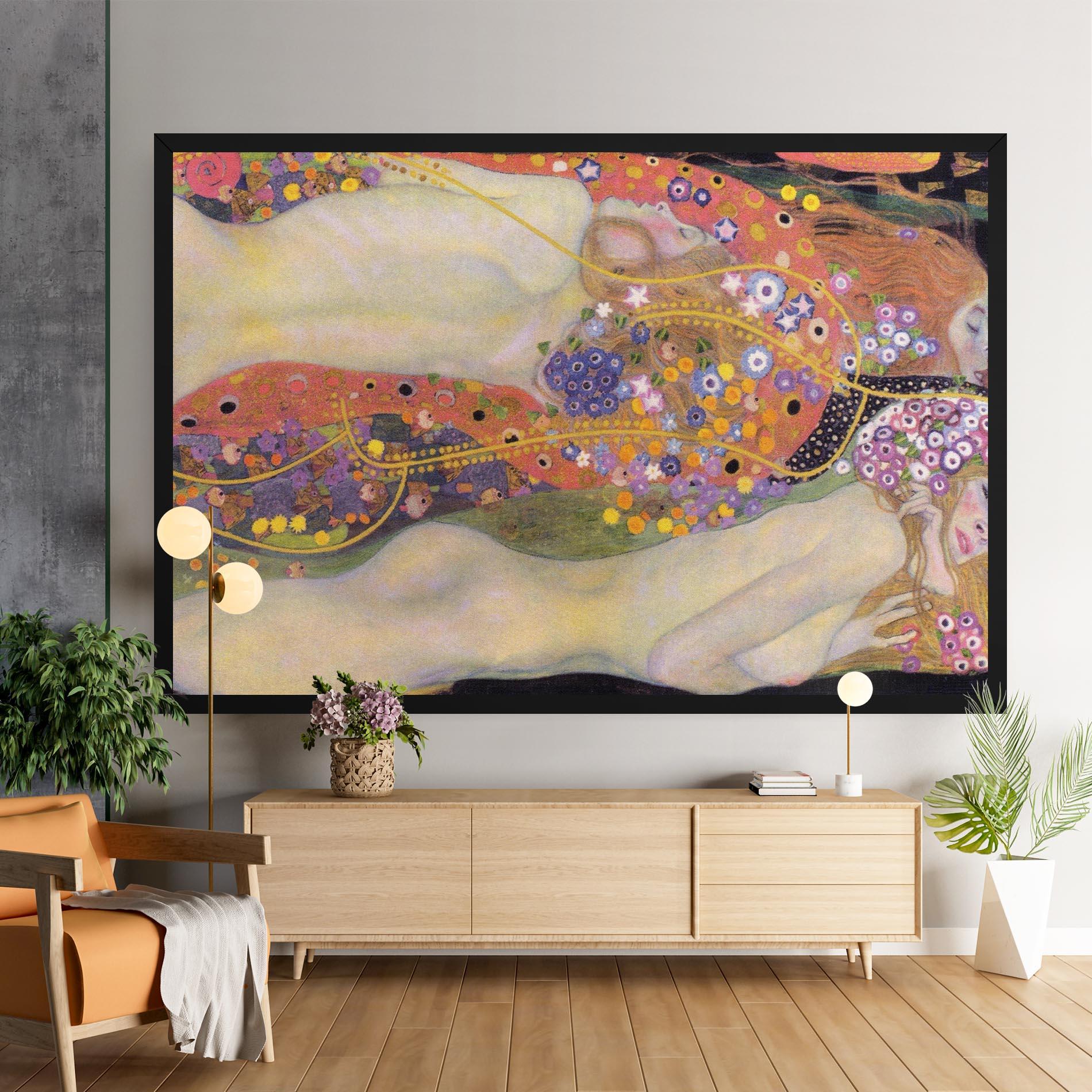 Obraz na Płótnie Water Serpents II mockup 9