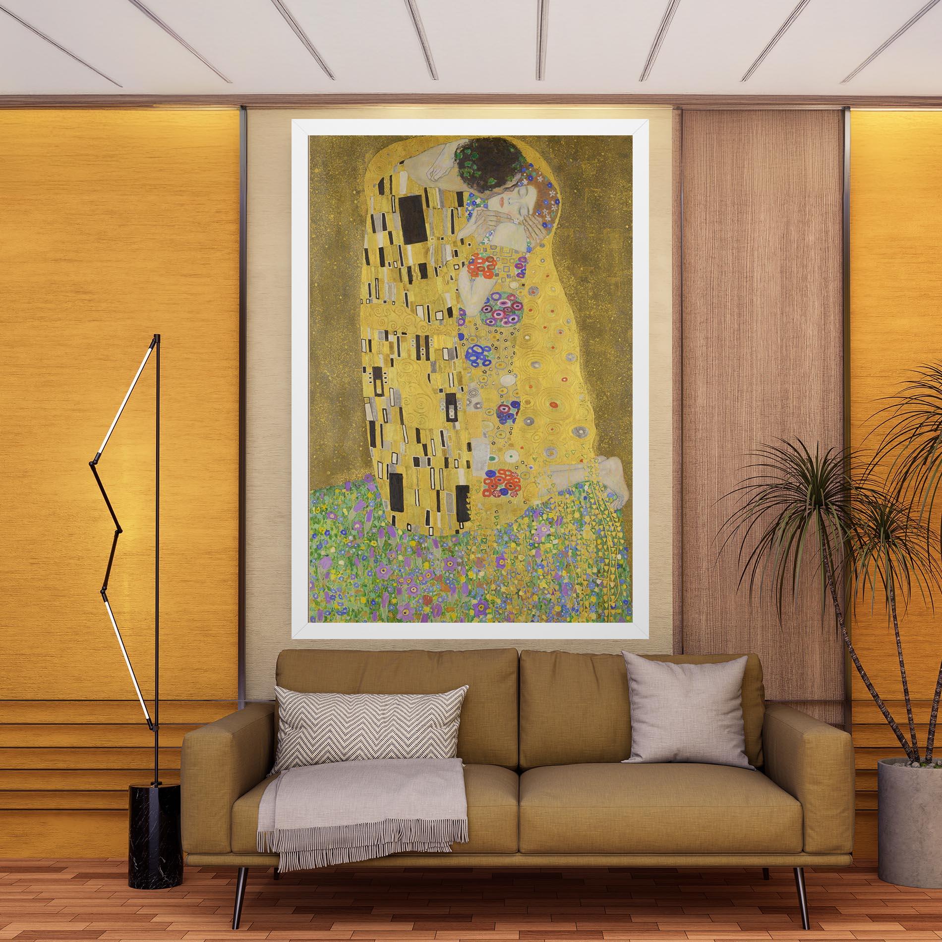 Obraz na Płótnie The Kiss mockup 9