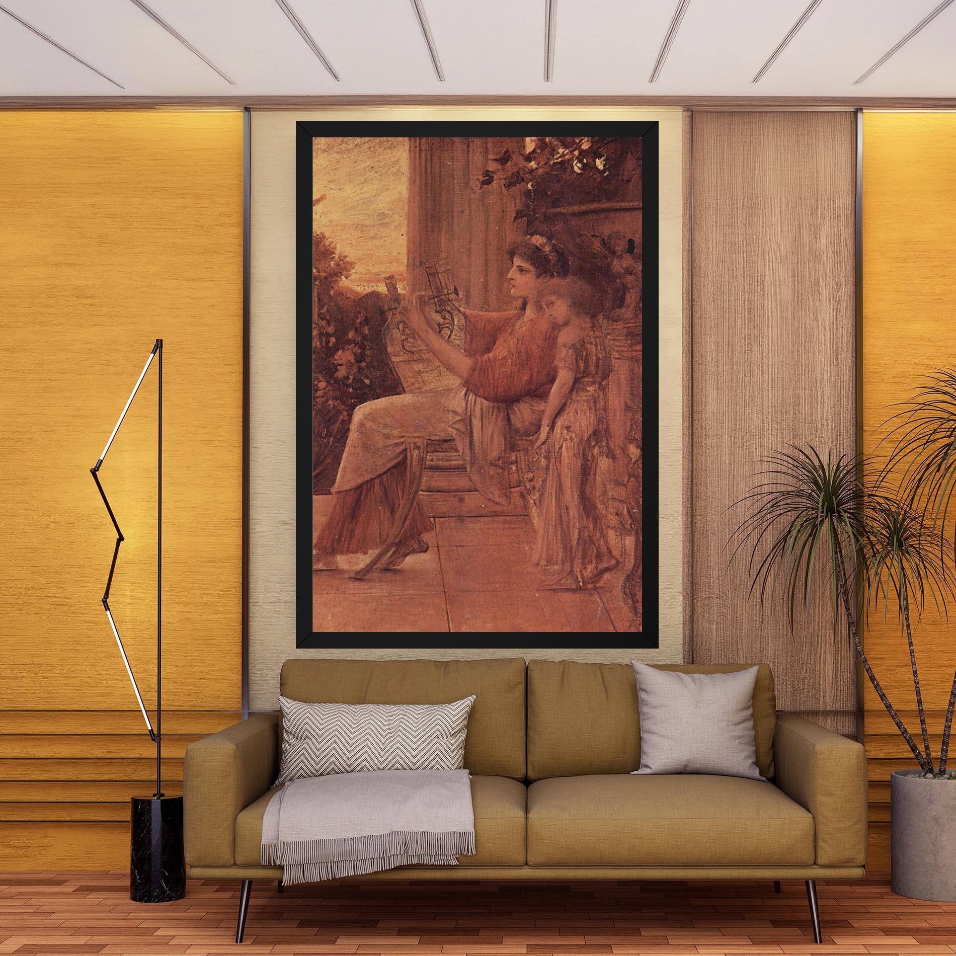 Obraz na Płótnie Gustav Klimt Painting mockup 9