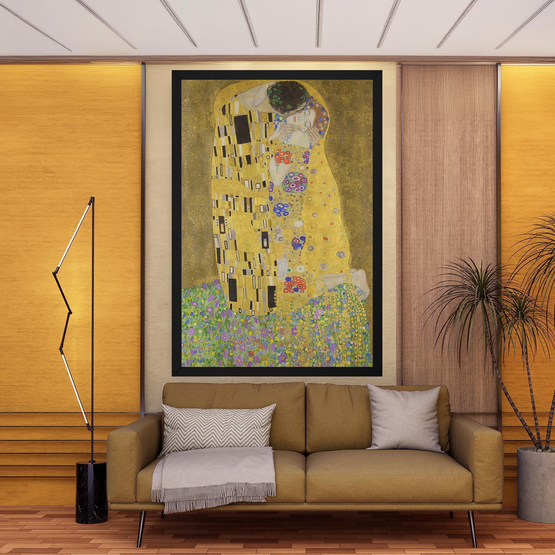 Obraz na Płótnie The Kiss mockup 9