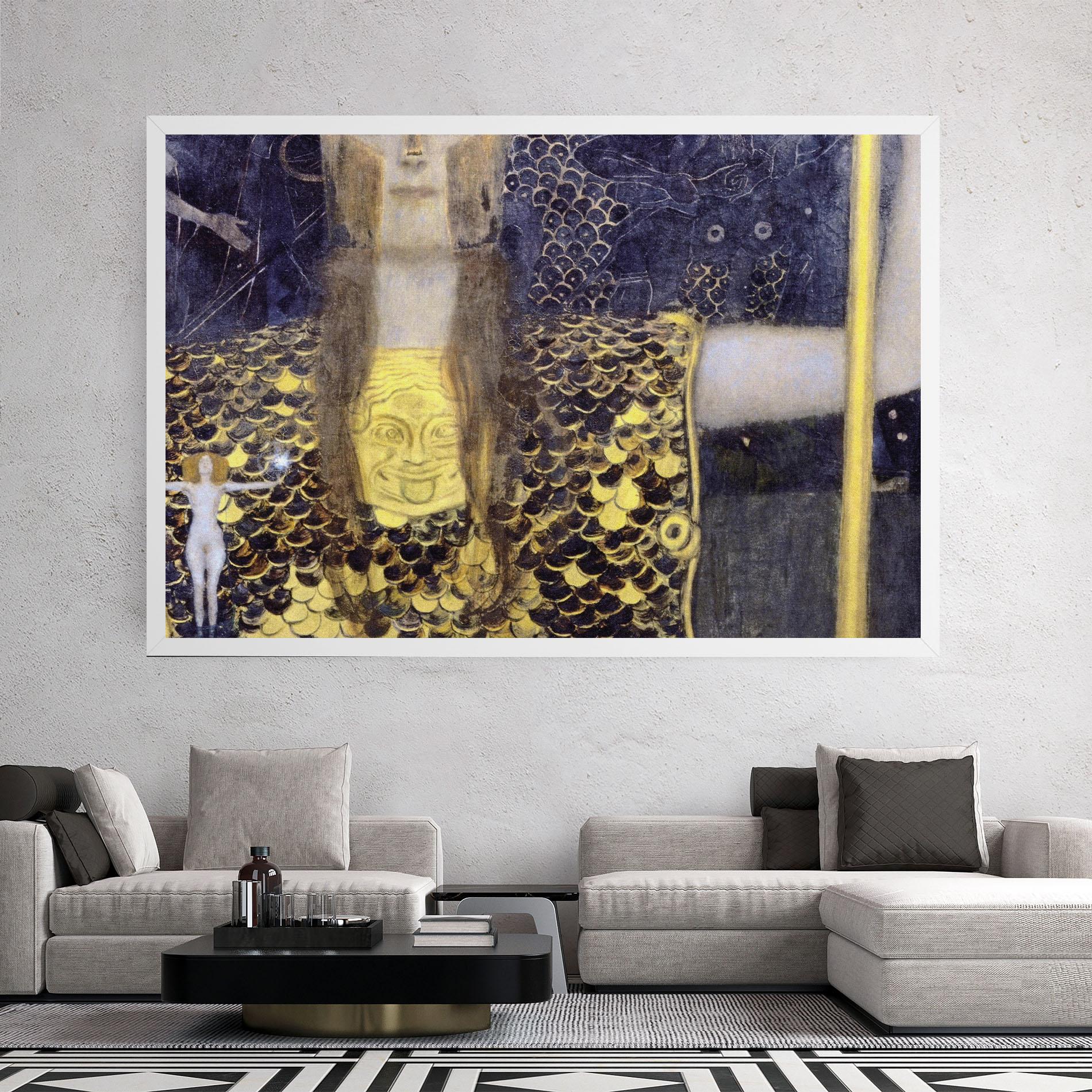 Obraz na Płótnie Pallas Athena mockup 2