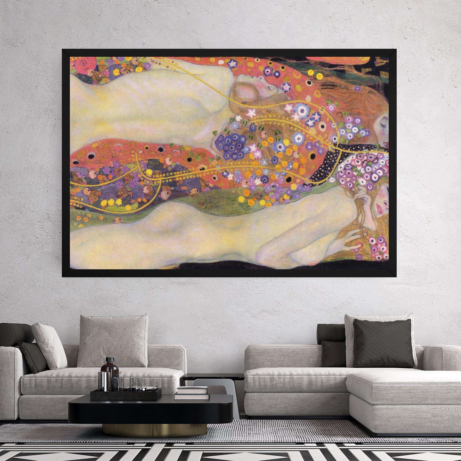 Obraz na Płótnie Water Serpents II mockup 2