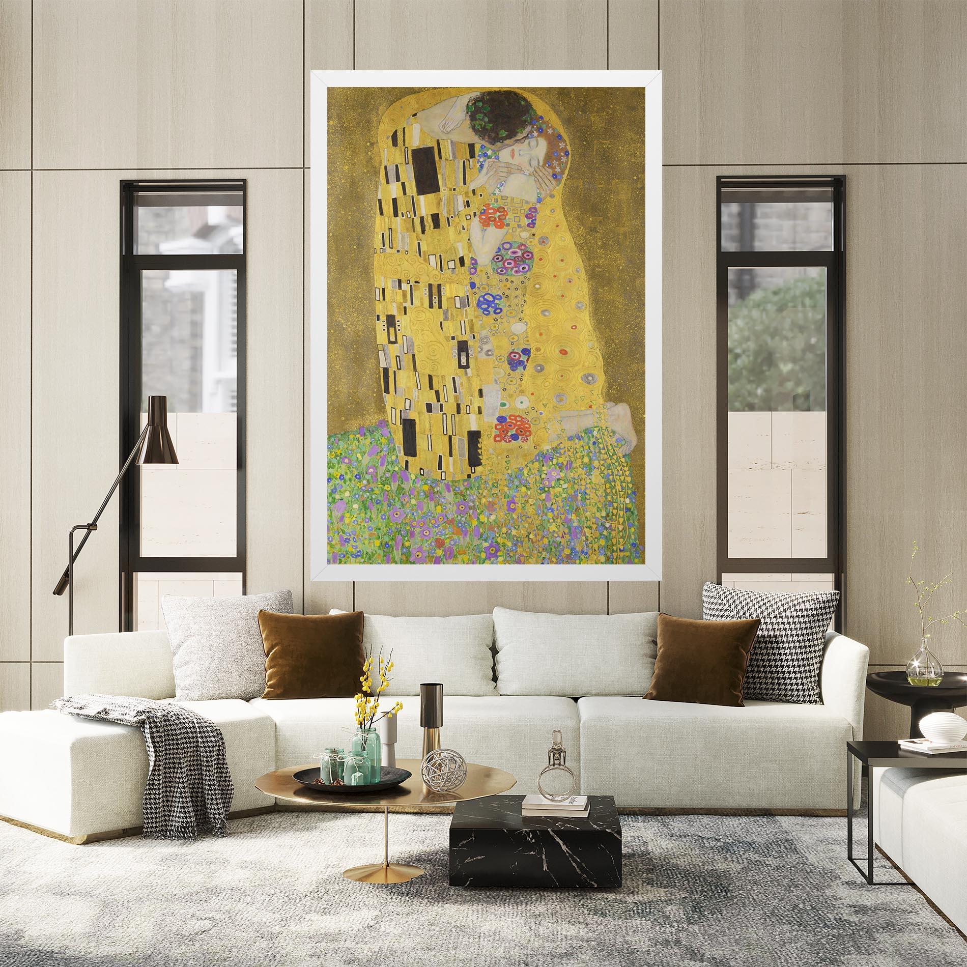 Obraz na Płótnie The Kiss mockup 2