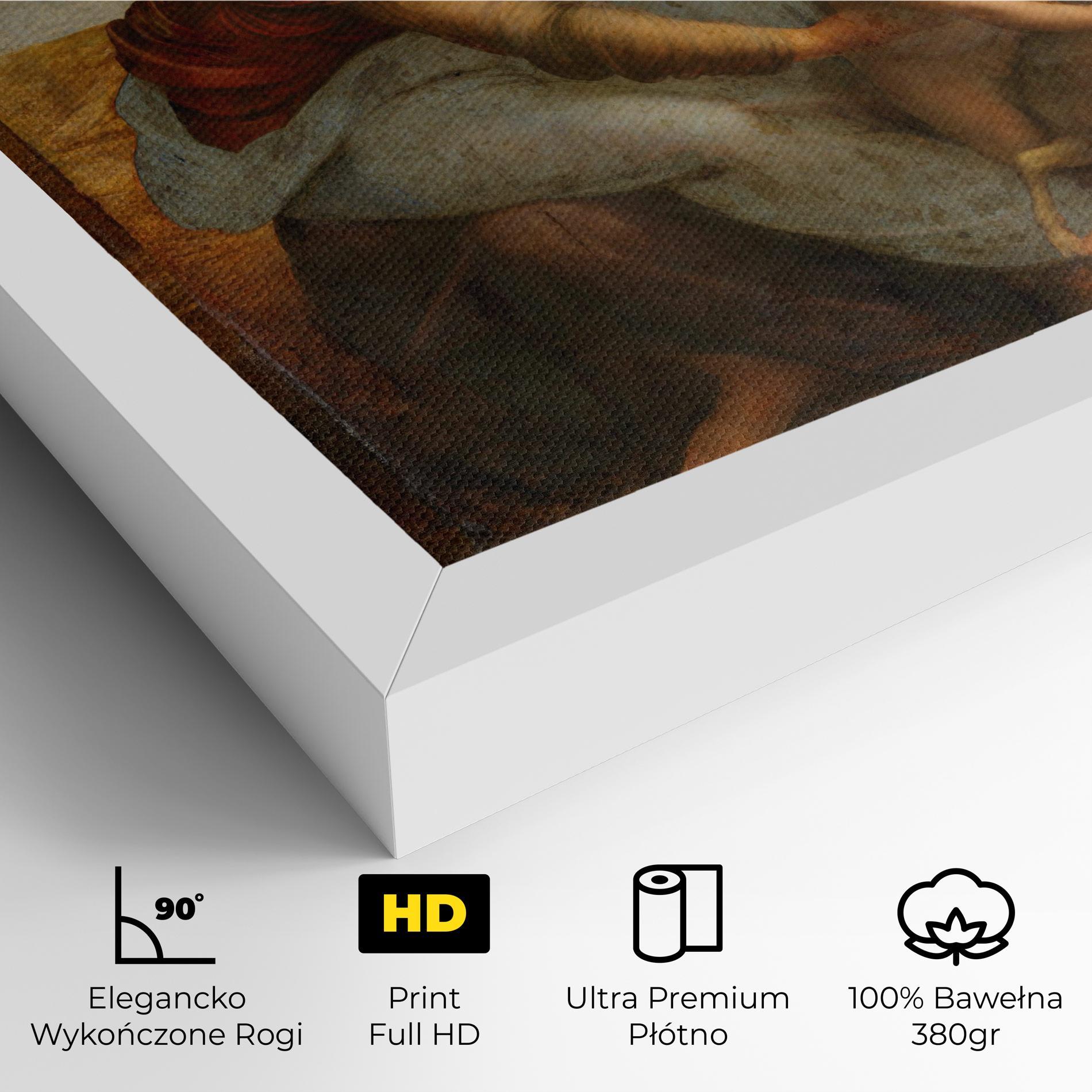 Obraz na Płótnie Leonardo Da Vinci Virgin And Child With St Anne mockup 4