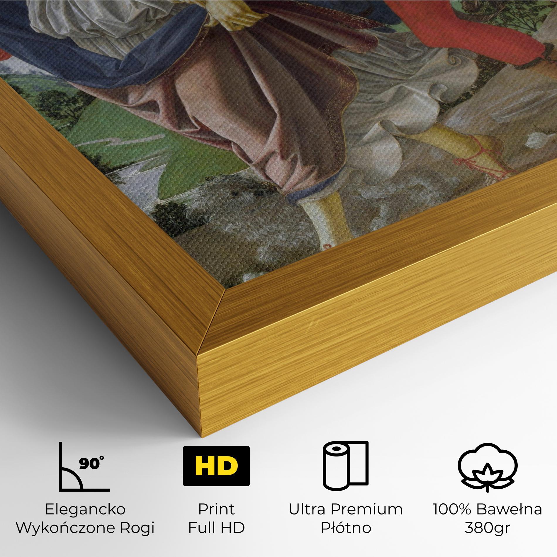 Obraz na Płótnie Tobias And The Angel mockup 4