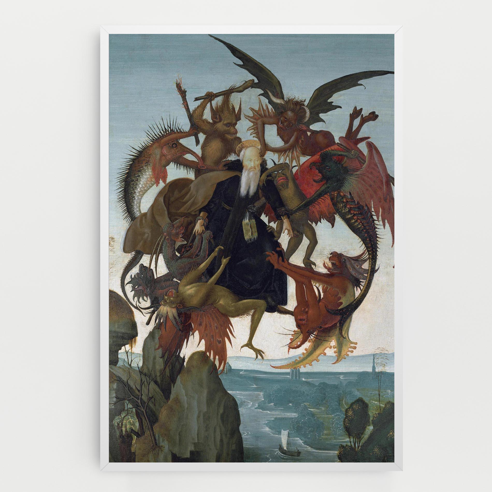 Obraz na Płótnie Torment Of Saint mockup 0