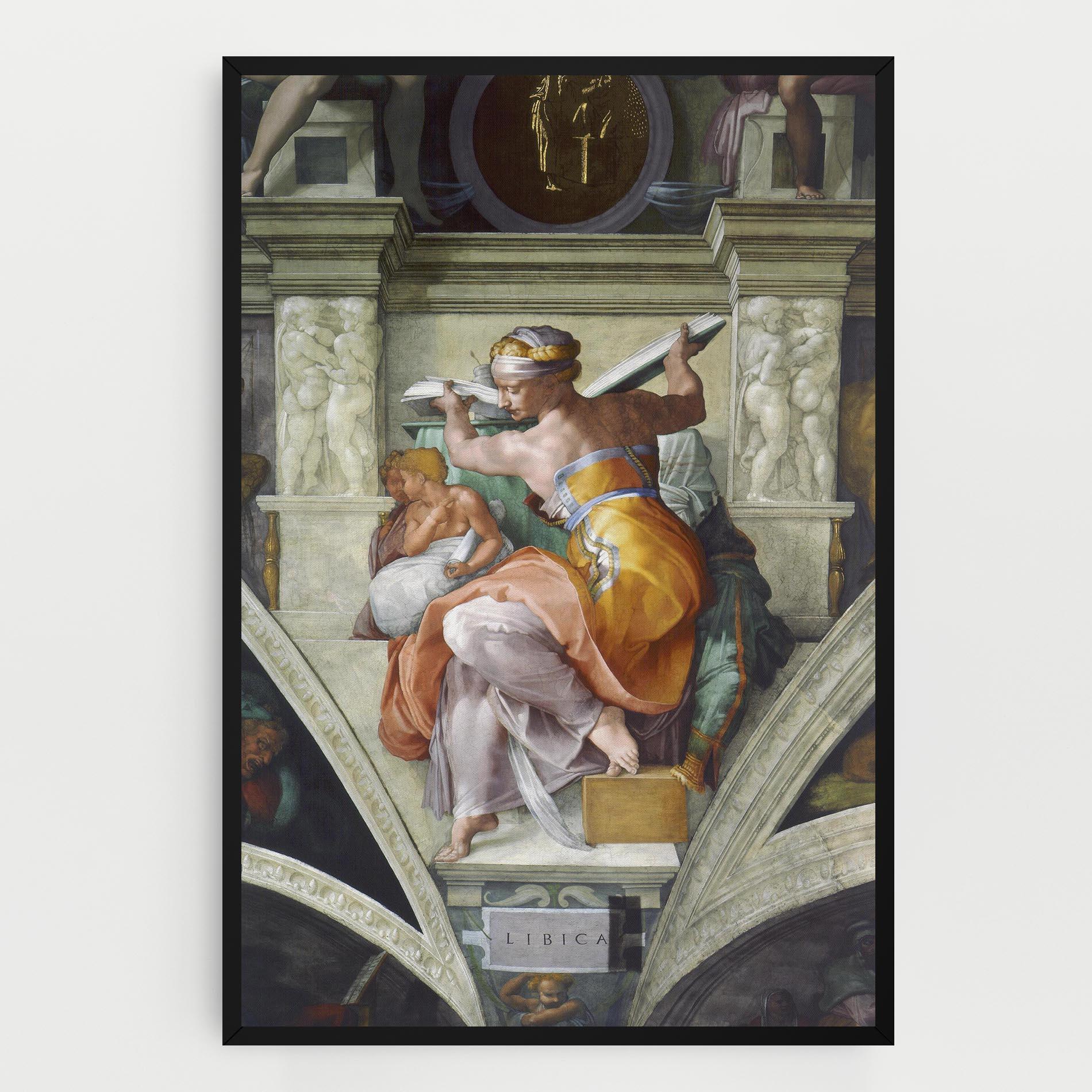 Obraz na Płótnie Libyan Sibyles mockup 0