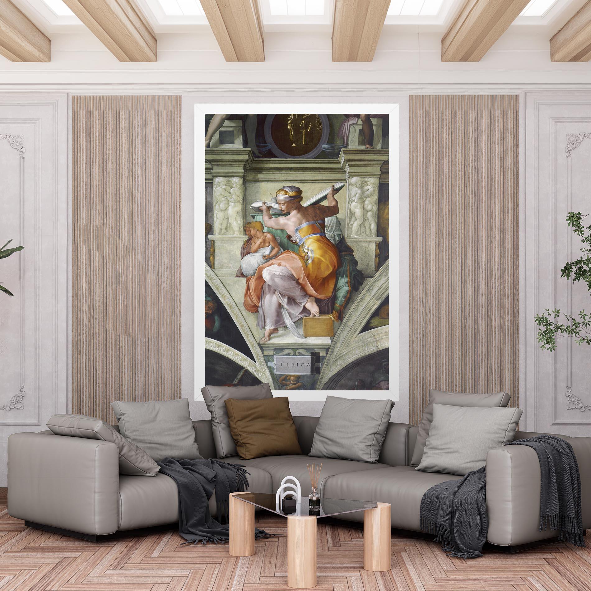 Obraz na Płótnie Libyan Sibyles mockup 6