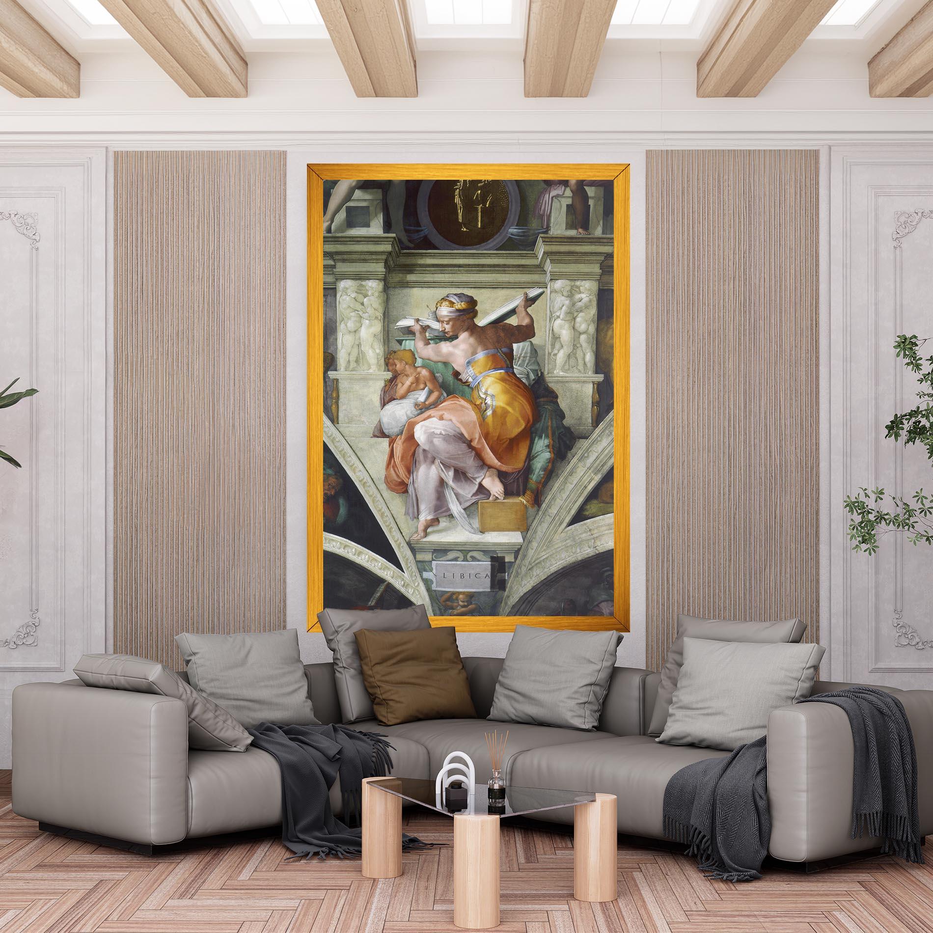 Obraz na Płótnie Libyan Sibyles mockup 6