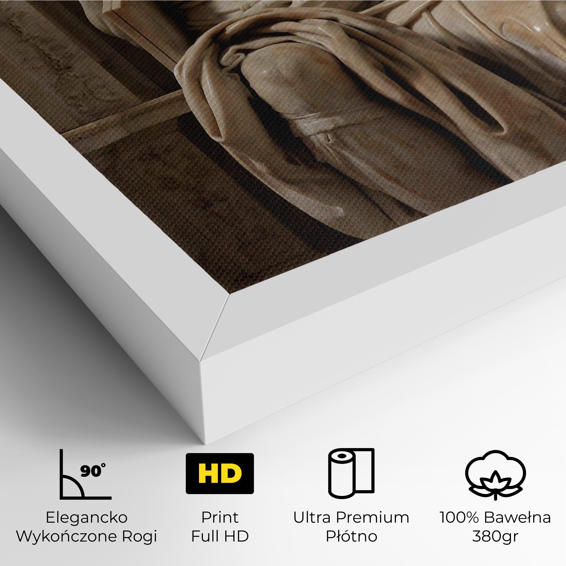 Obraz na Płótnie Statue Moses mockup 4