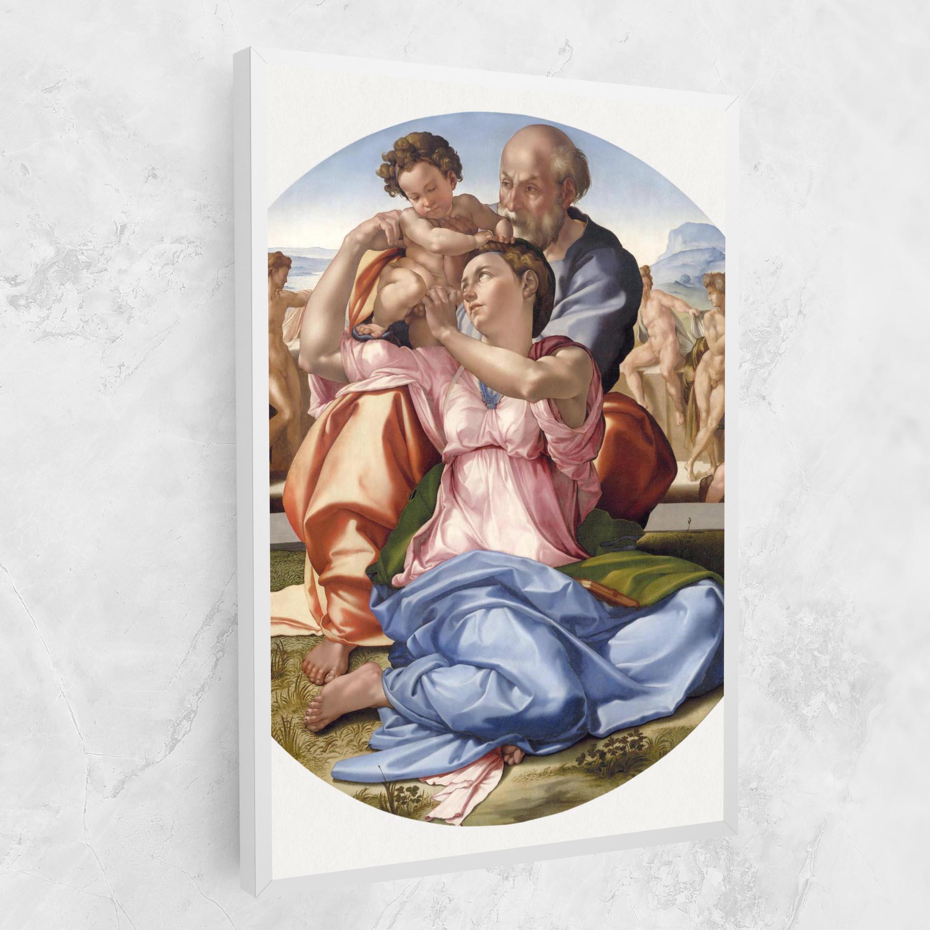 Obraz na Płótnie Doni Tondo mockup 1