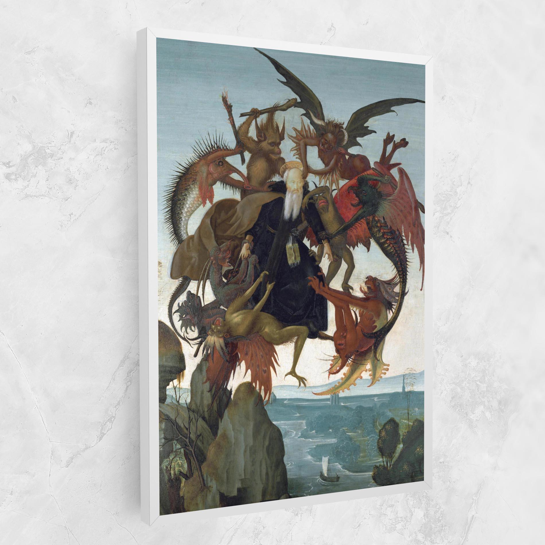 Obraz na Płótnie Torment Of Saint mockup 1