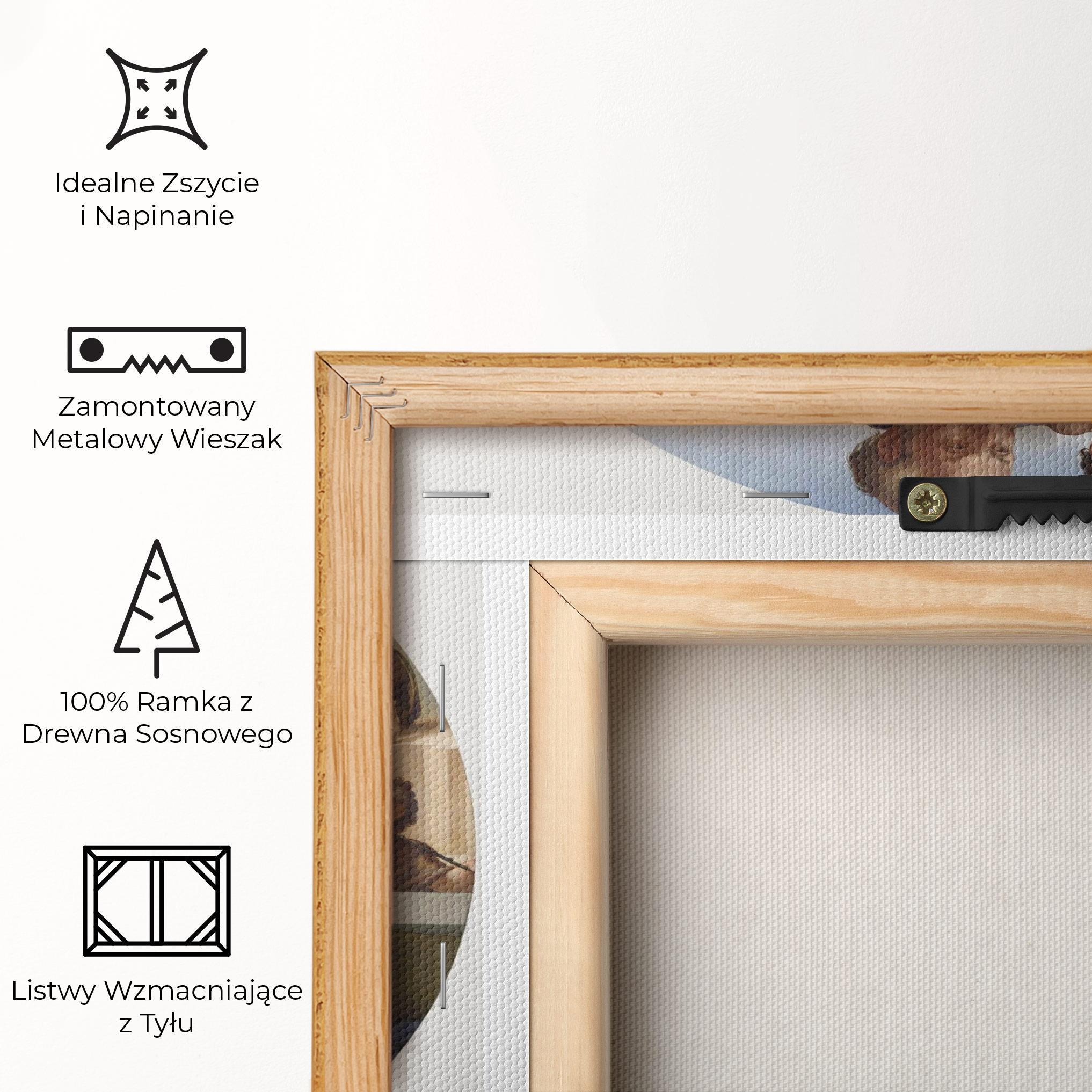 Obraz na Płótnie Doni Tondo mockup 5