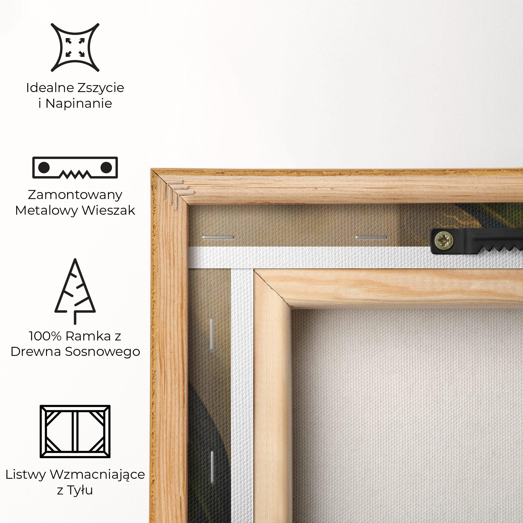 Obraz na Płótnie Madonna And Child mockup 5