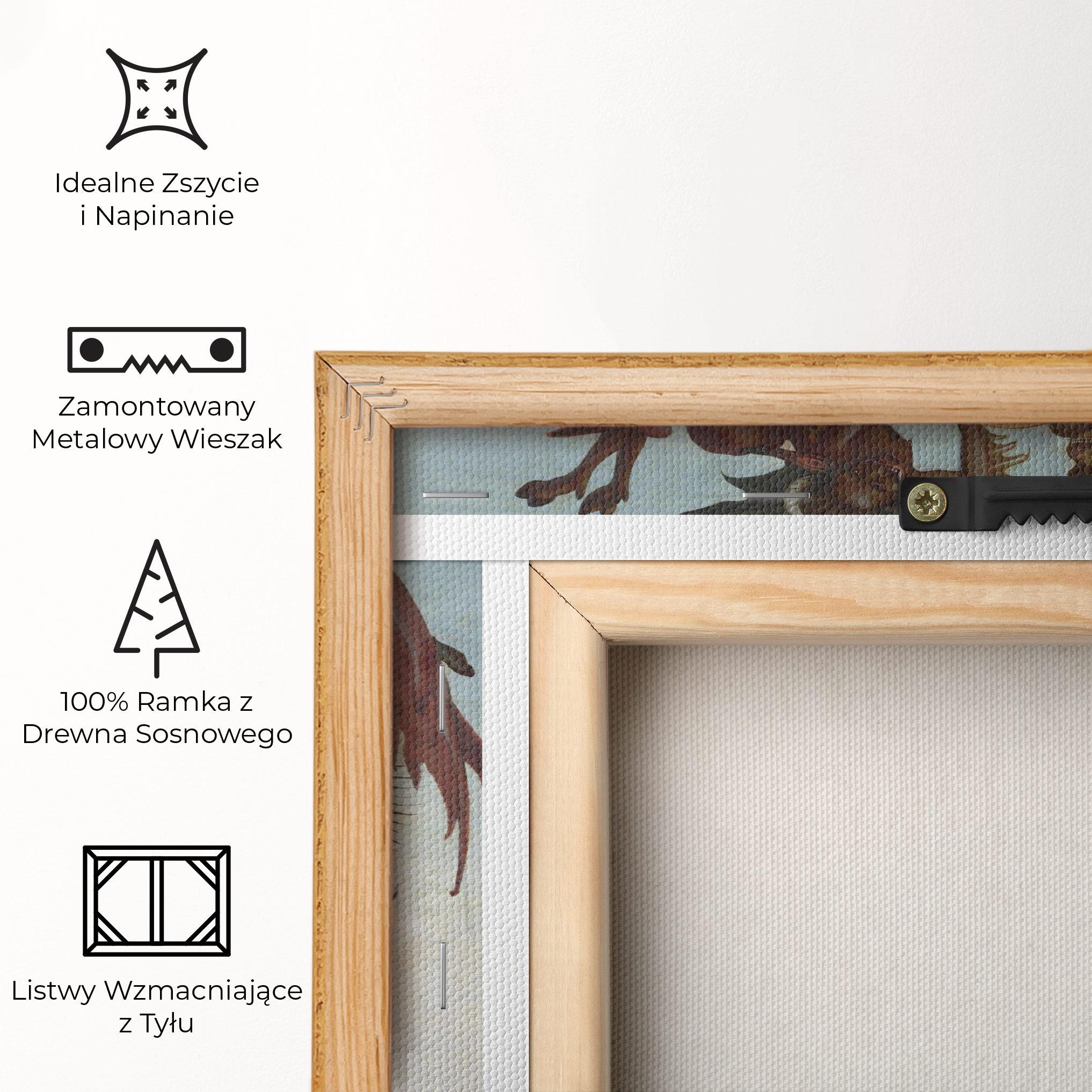 Obraz na Płótnie Torment Of Saint mockup 5