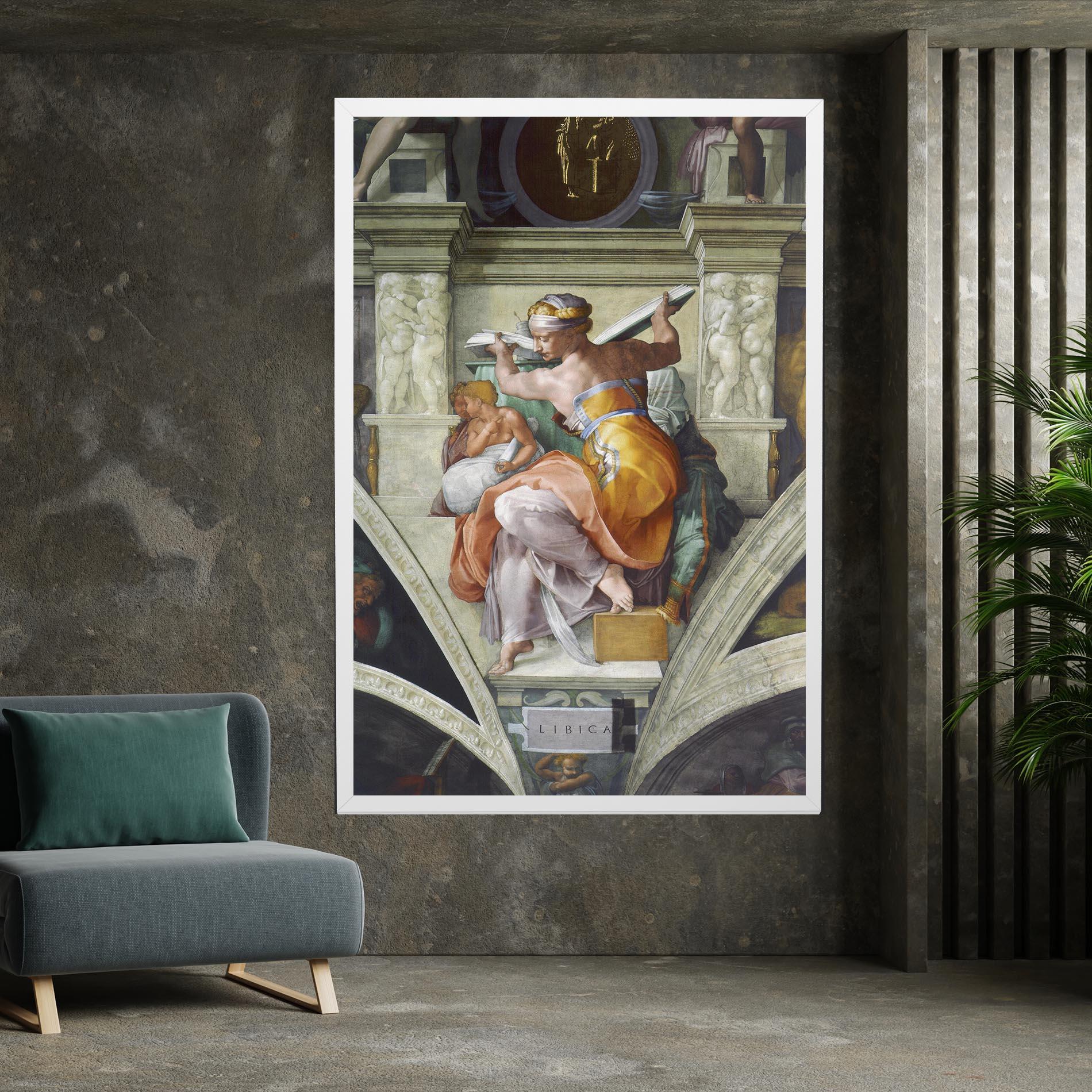 Obraz na Płótnie Libyan Sibyles mockup 7