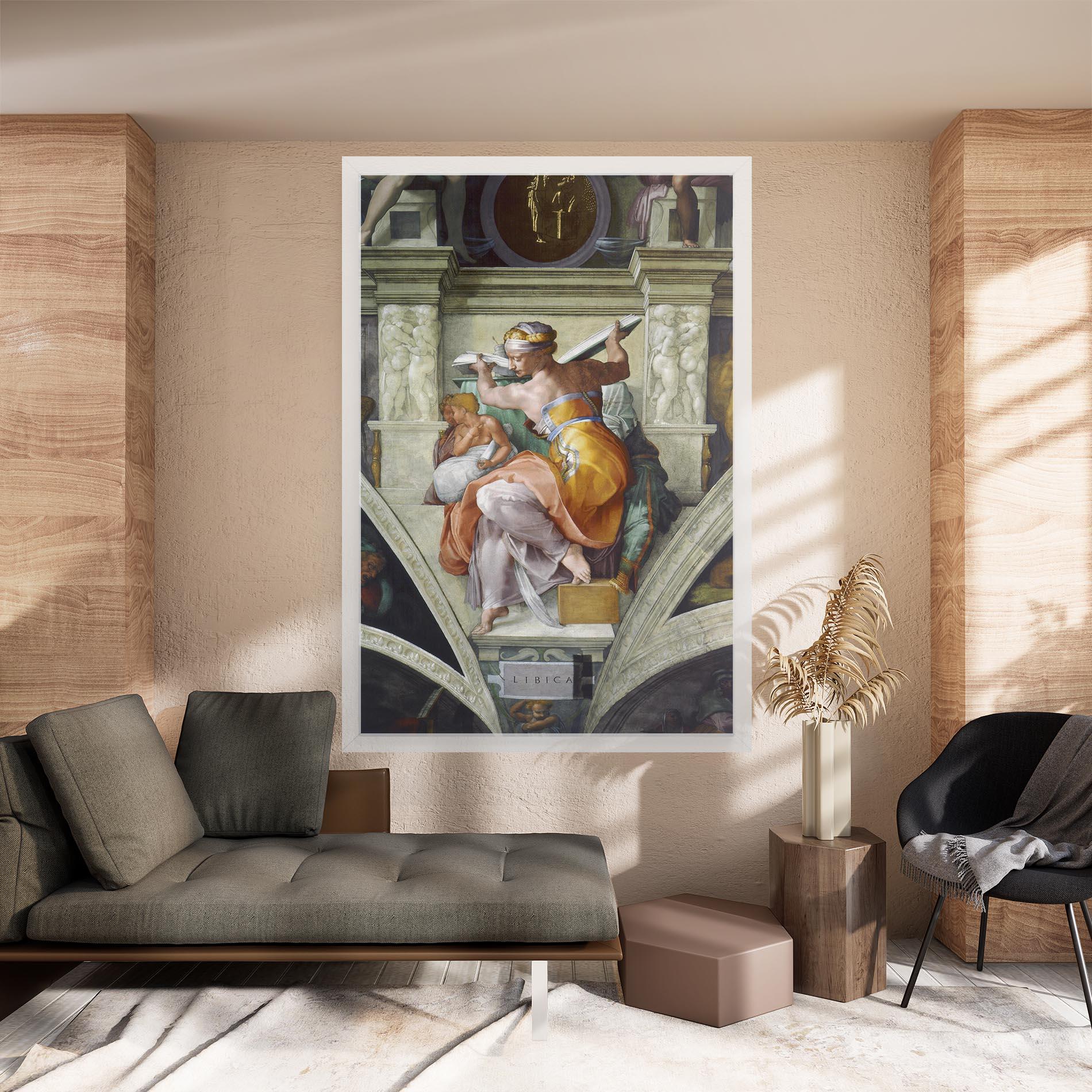 Obraz na Płótnie Libyan Sibyles mockup 8