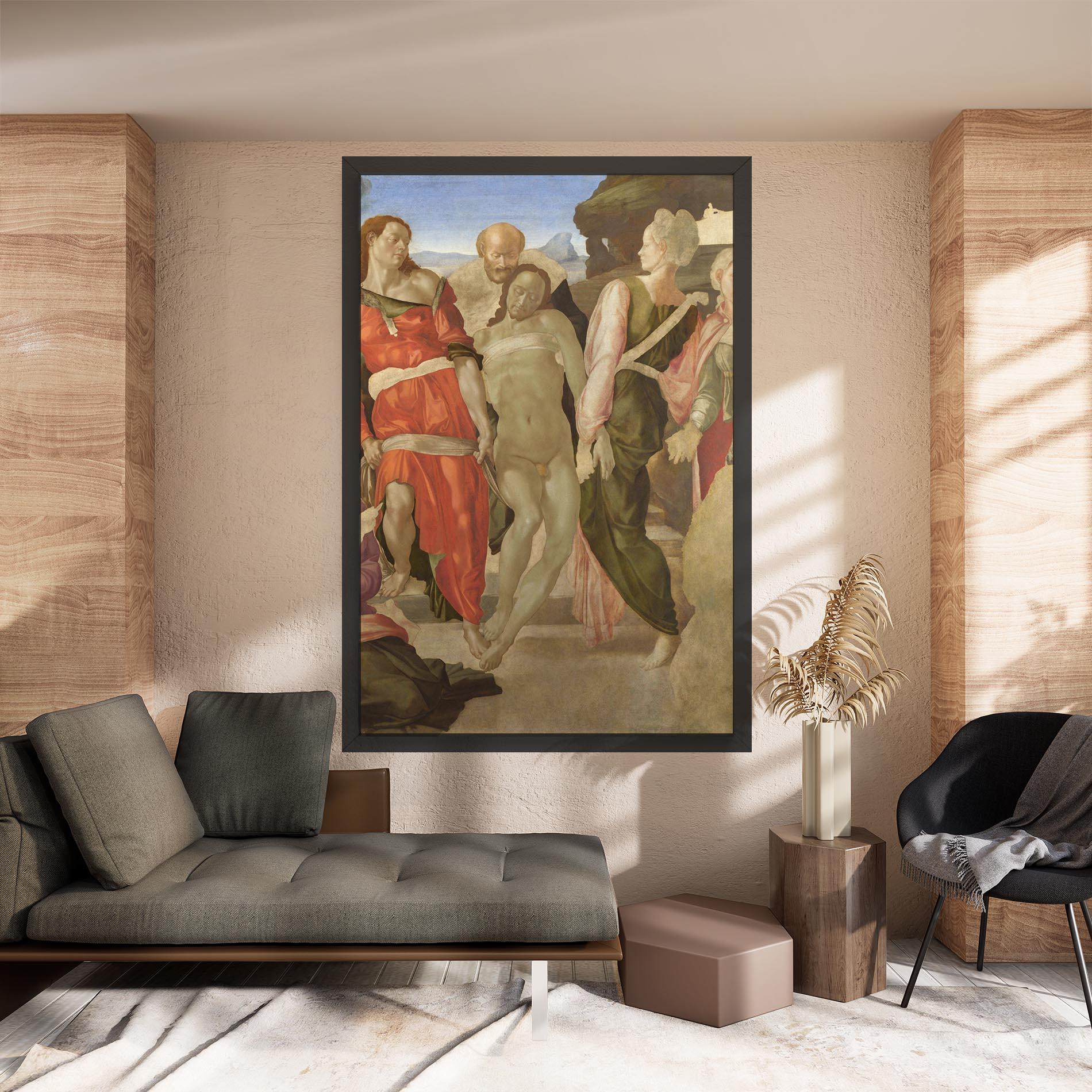 Obraz na Płótnie Entombment mockup 8