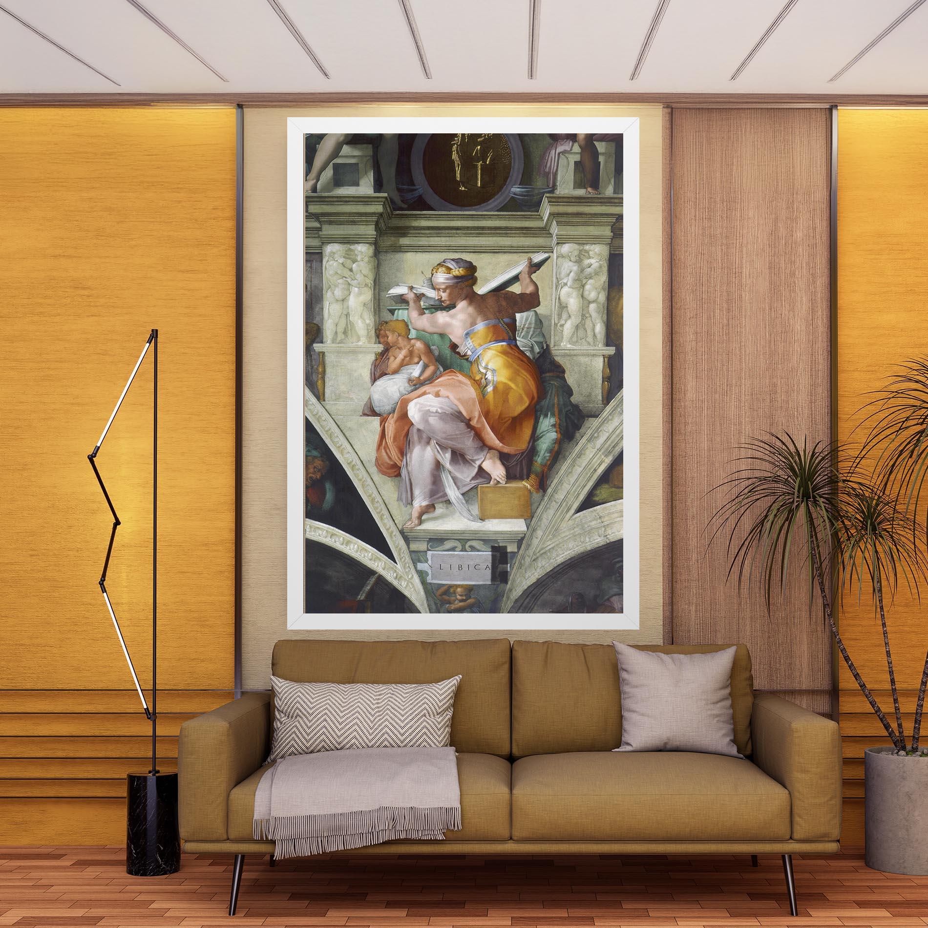 Obraz na Płótnie Libyan Sibyles mockup 9