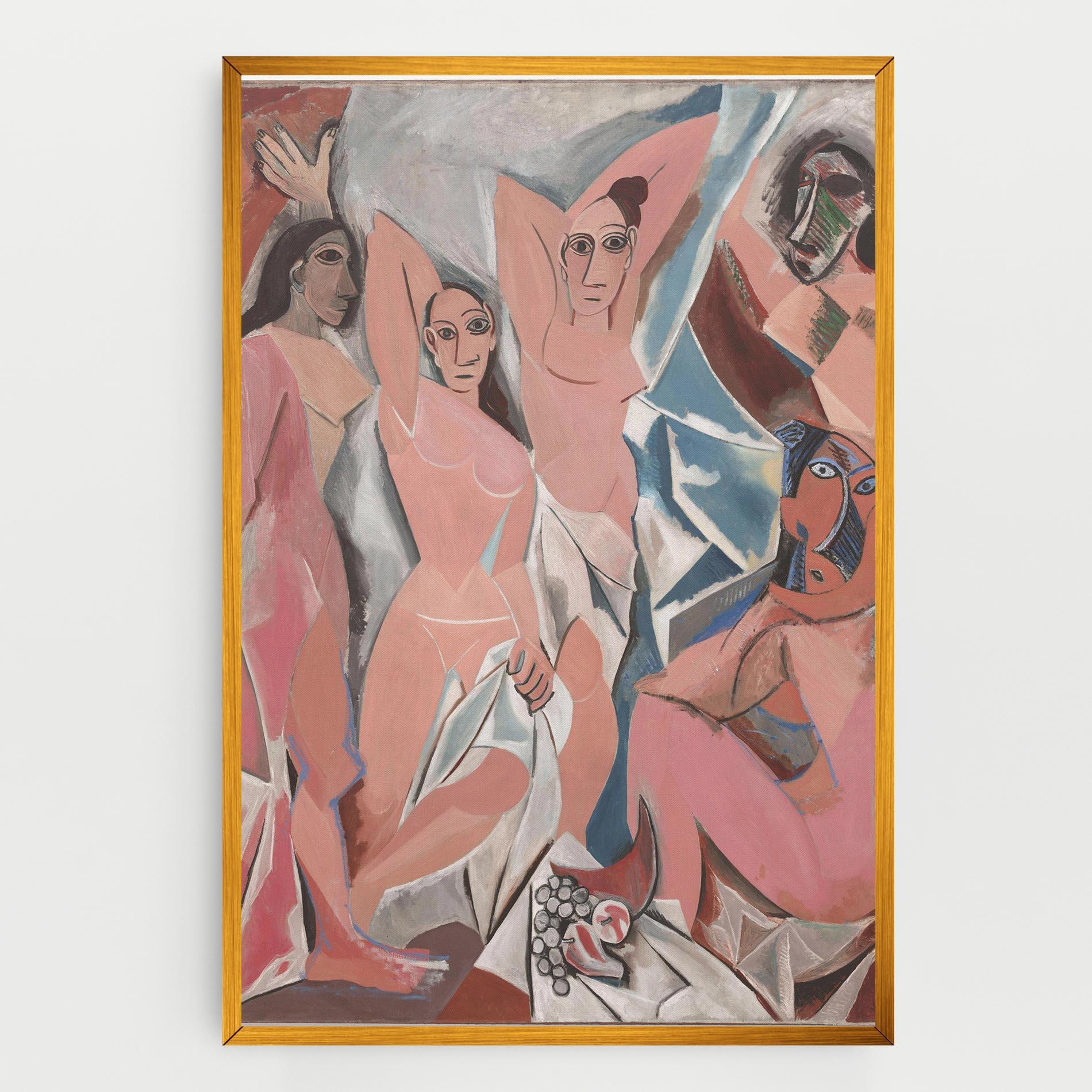 Obraz na Płótnie Les Demoiselles mockup 0