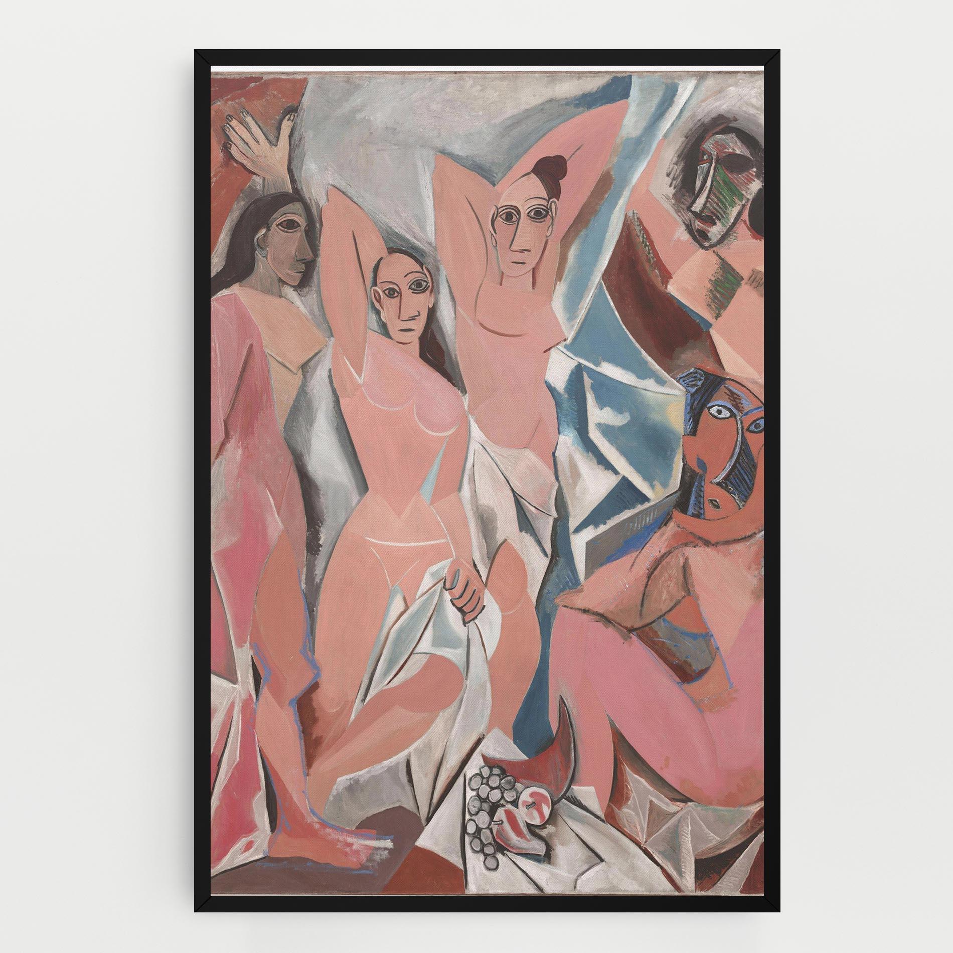 Obraz na Płótnie Les Demoiselles mockup 0