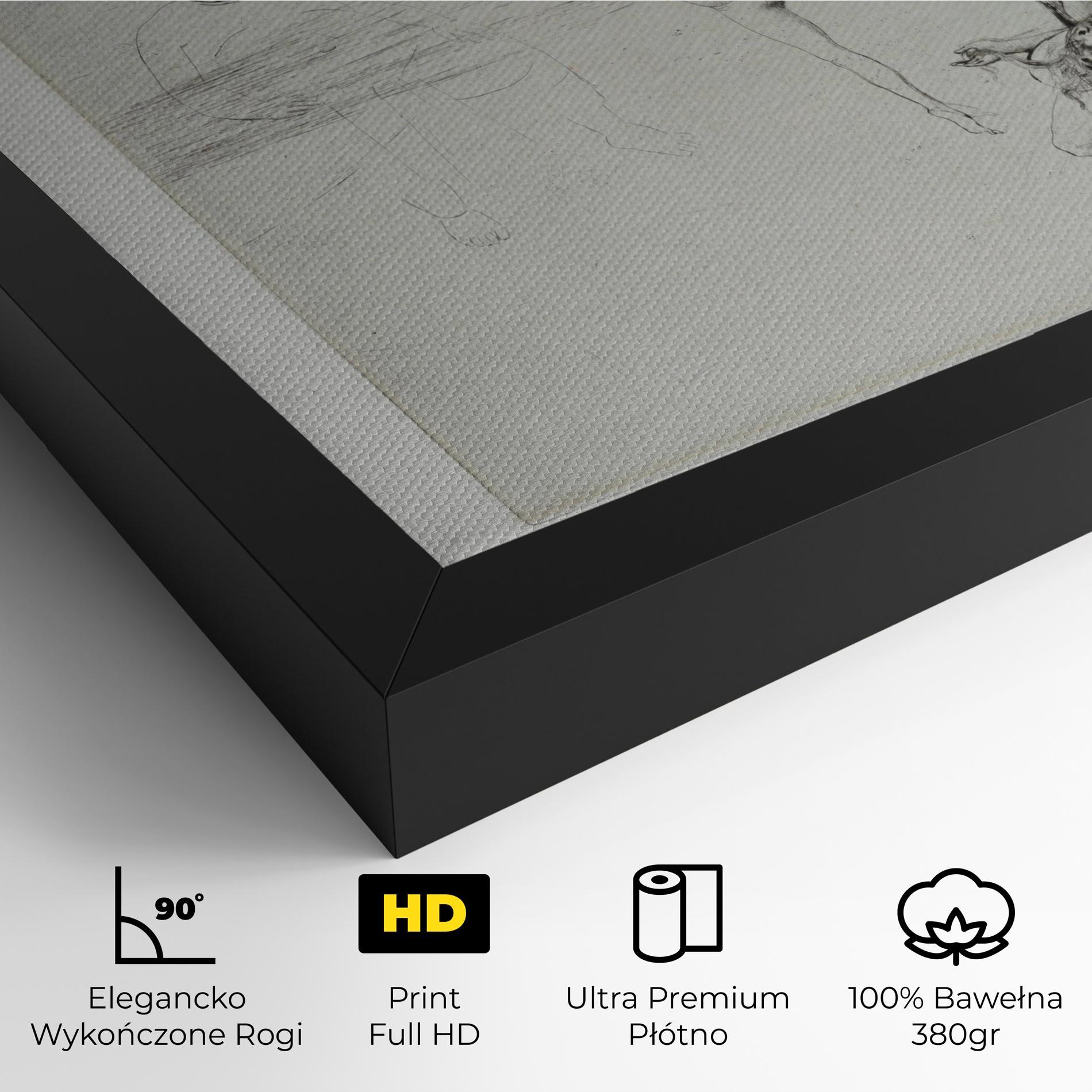 Obraz na Płótnie Dance Of Salome mockup 4