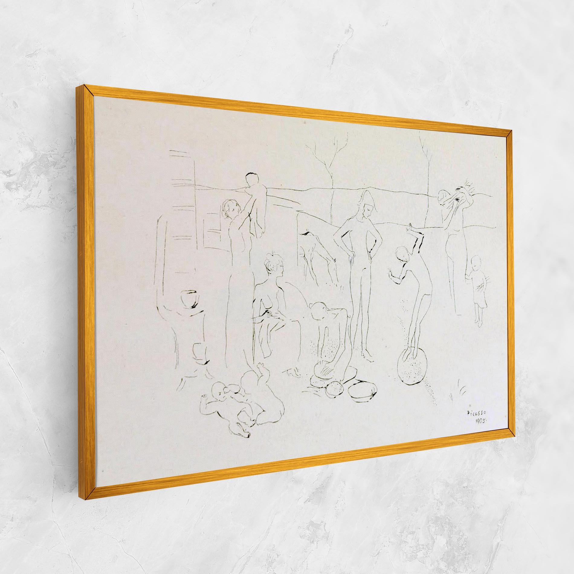 Obraz na Płótnie The Acrobats mockup 1