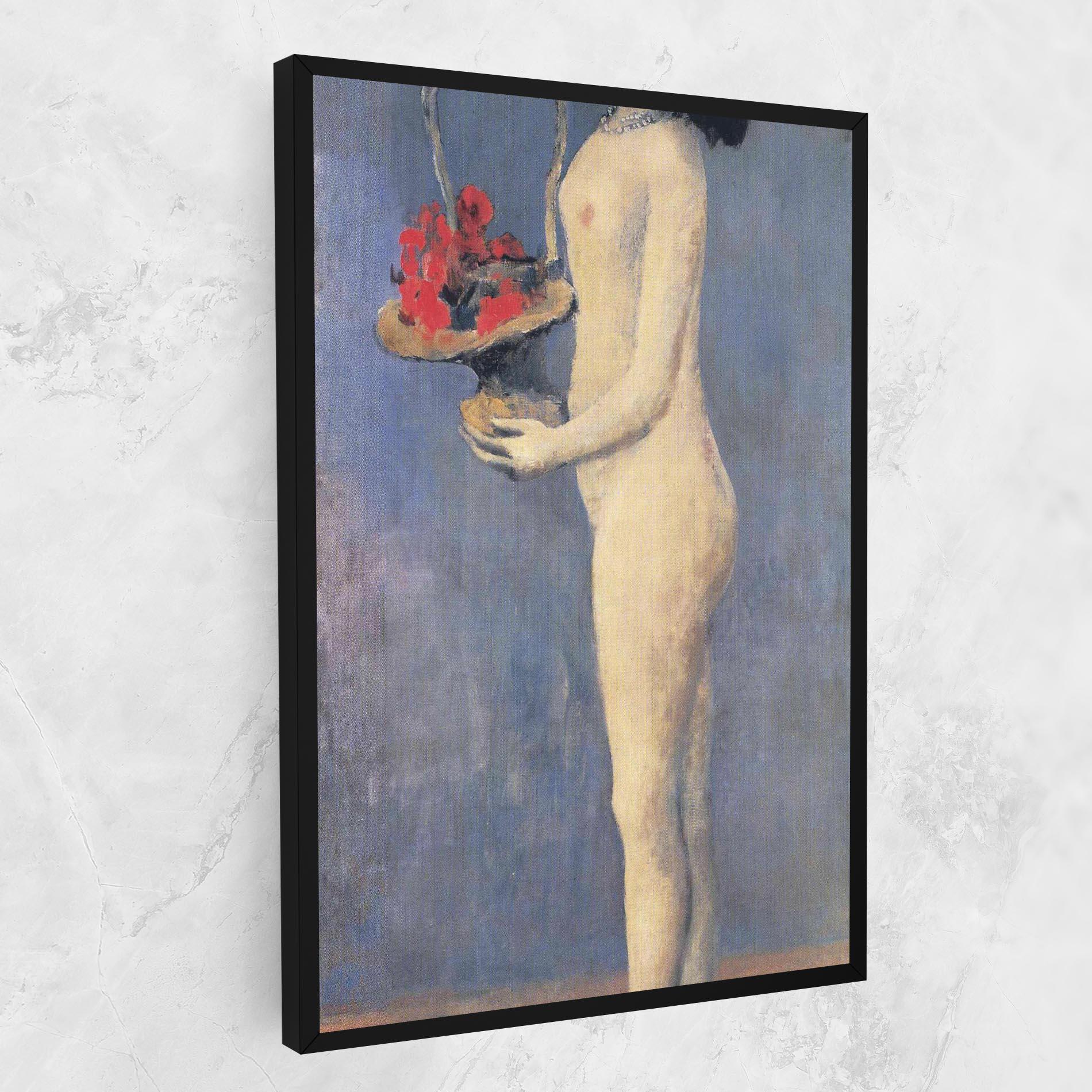 Obraz na Płótnie Le Panier Fleuri mockup 1