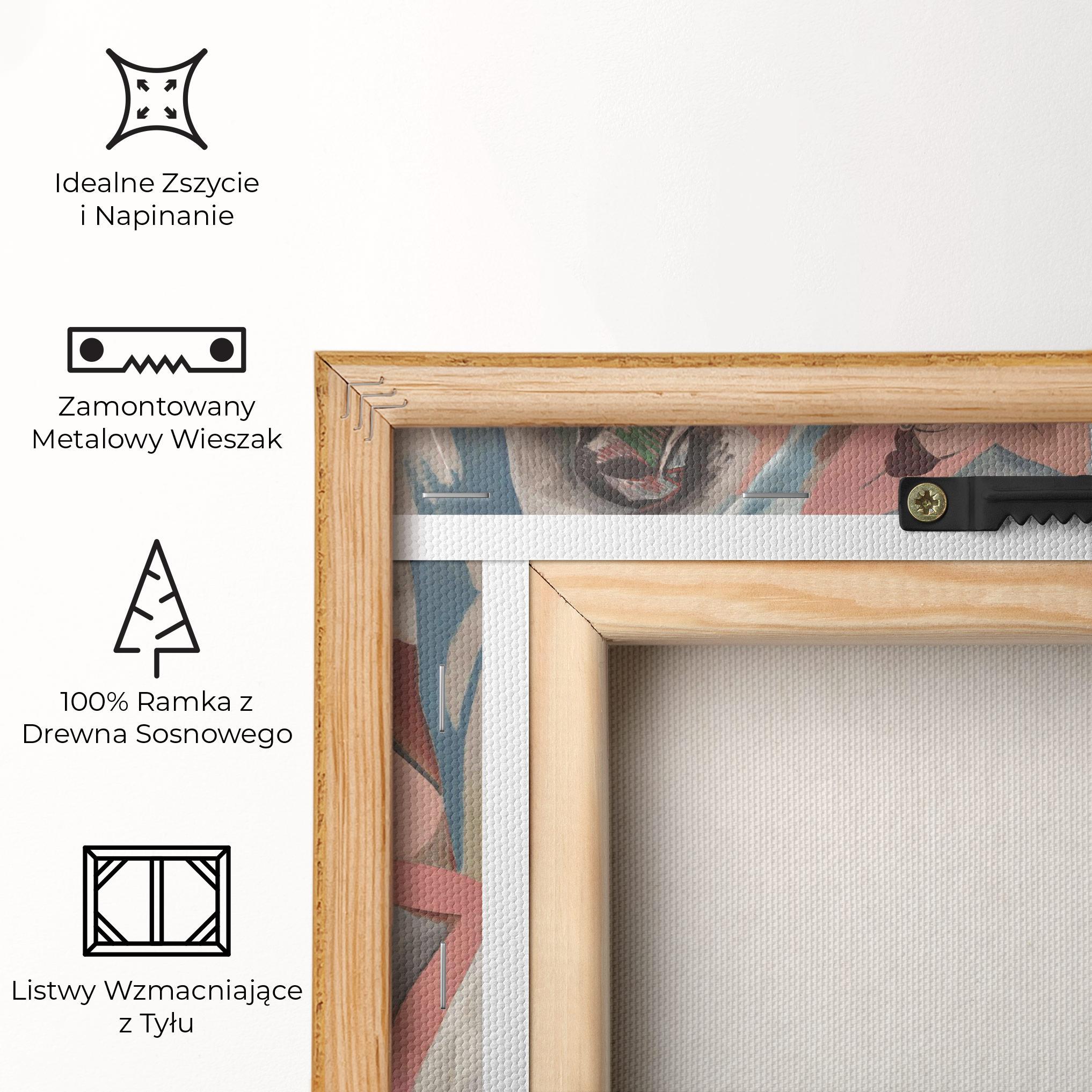 Obraz na Płótnie Les Demoiselles mockup 5