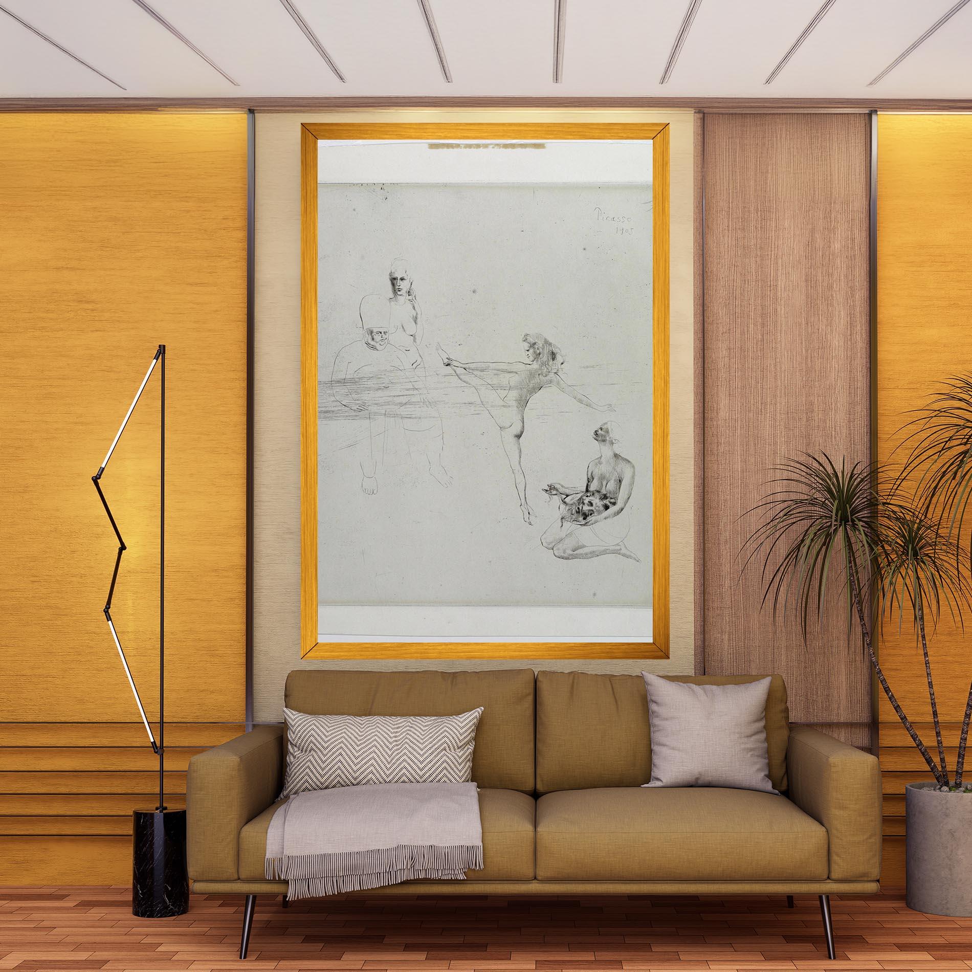 Obraz na Płótnie Dance Of Salome mockup 9