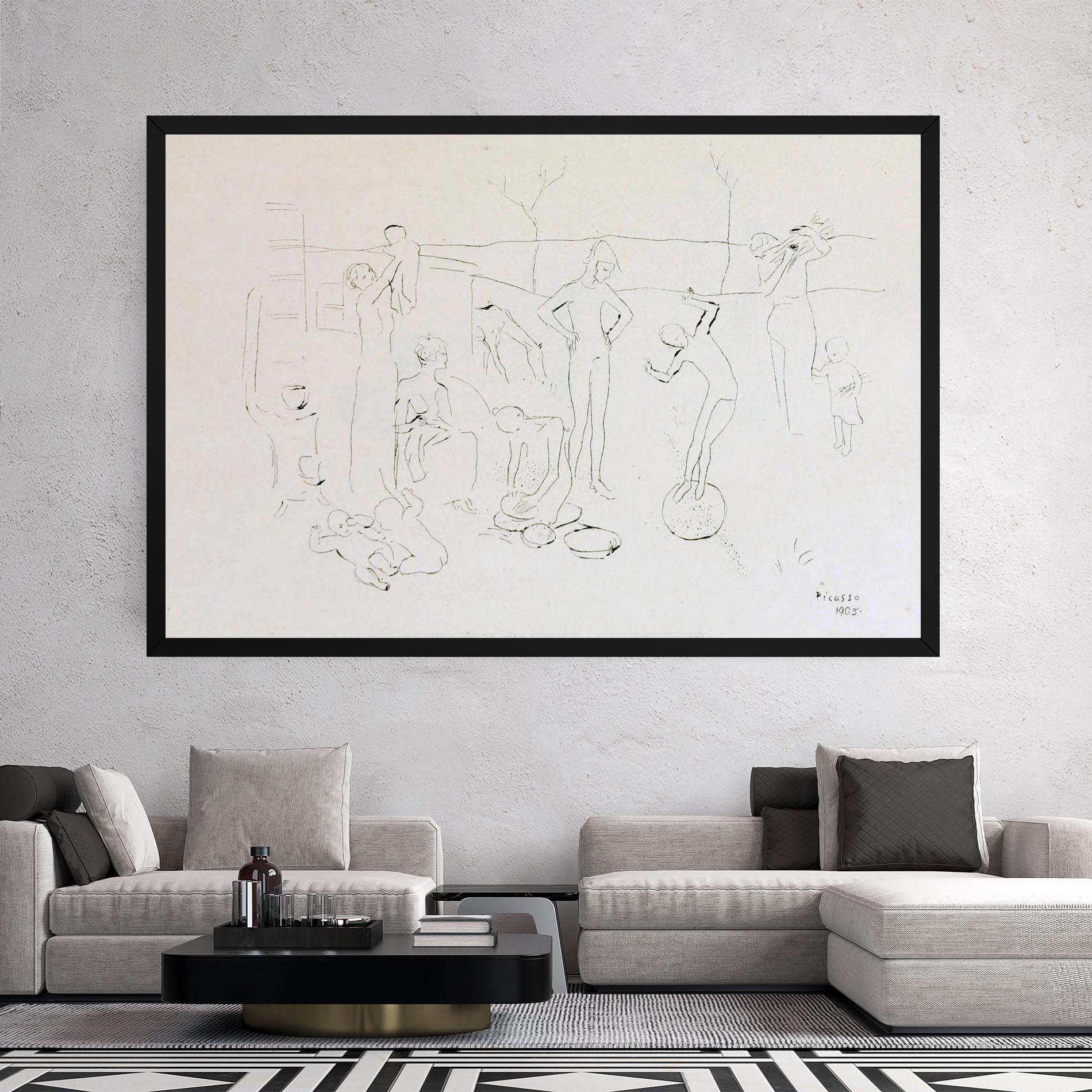 Obraz na Płótnie The Acrobats mockup 2