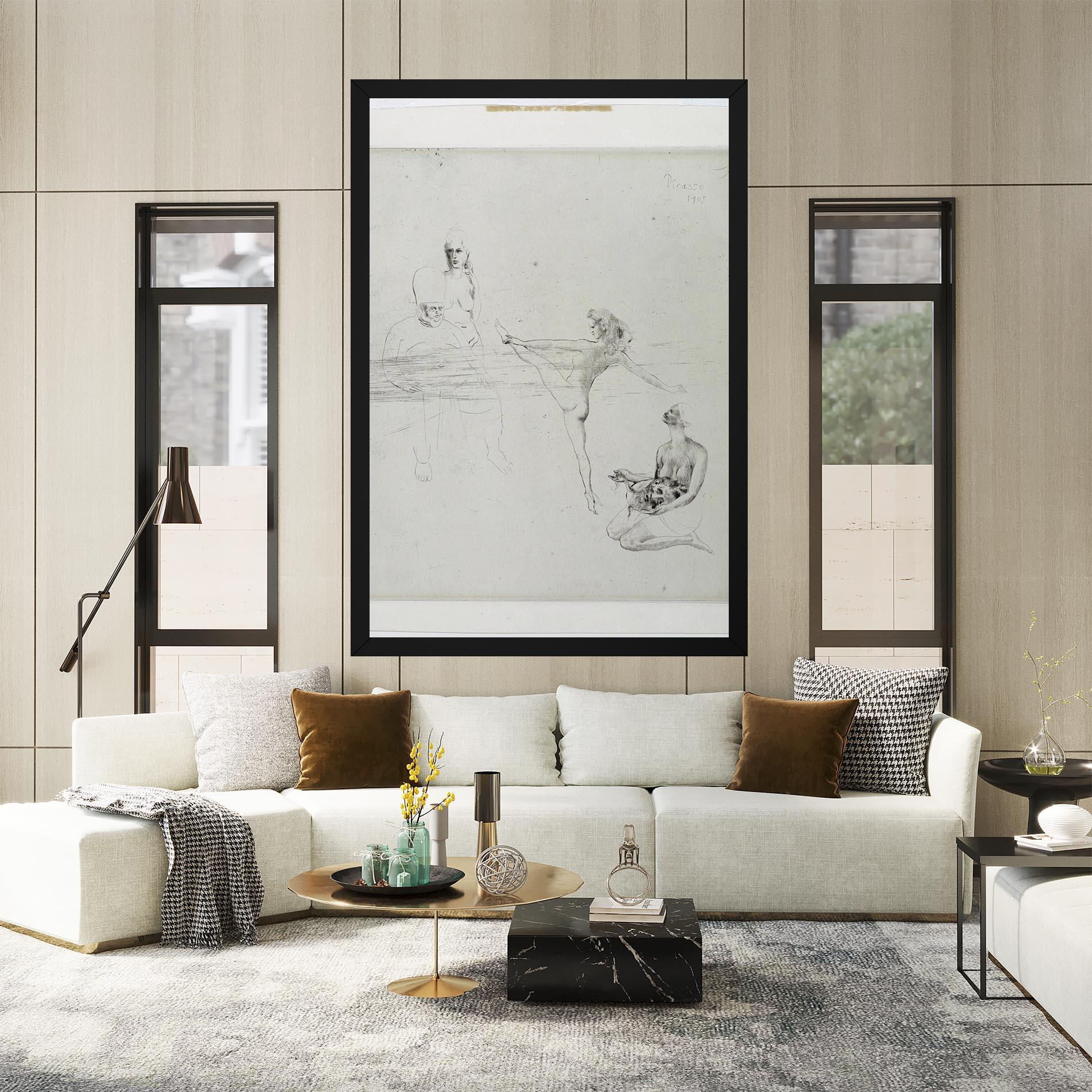 Obraz na Płótnie Dance Of Salome mockup 2