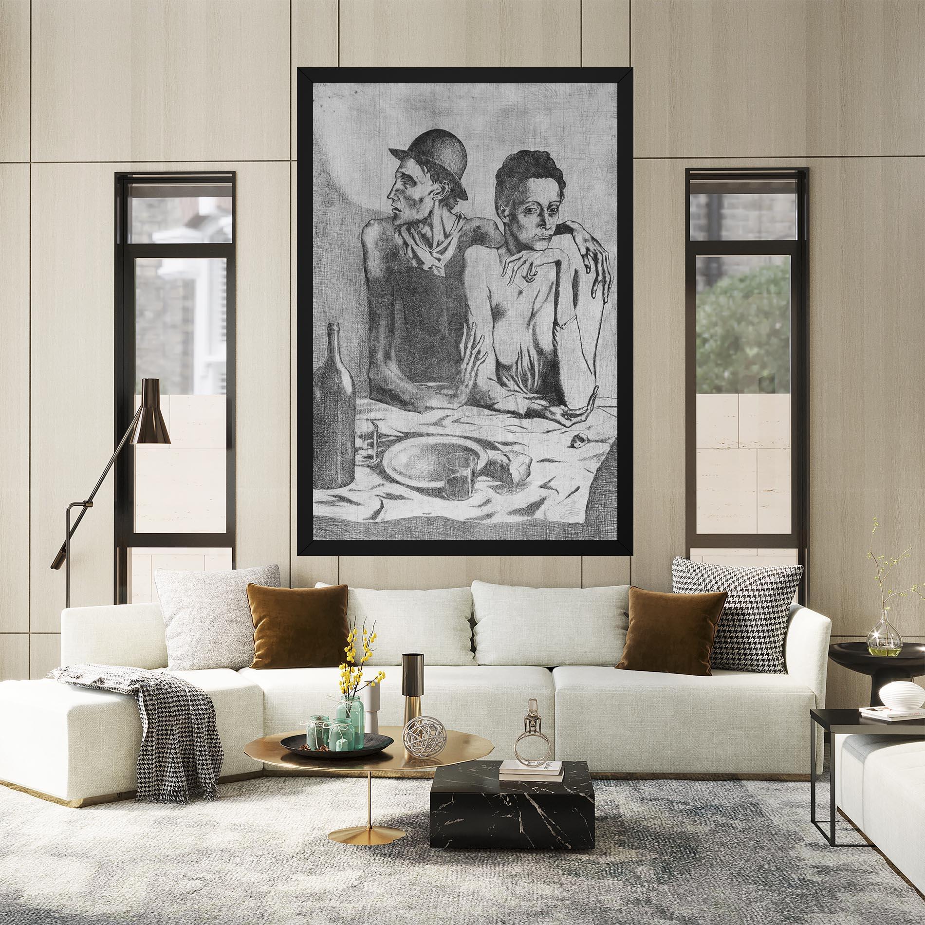 Obraz na Płótnie The Frugal Repast mockup 2