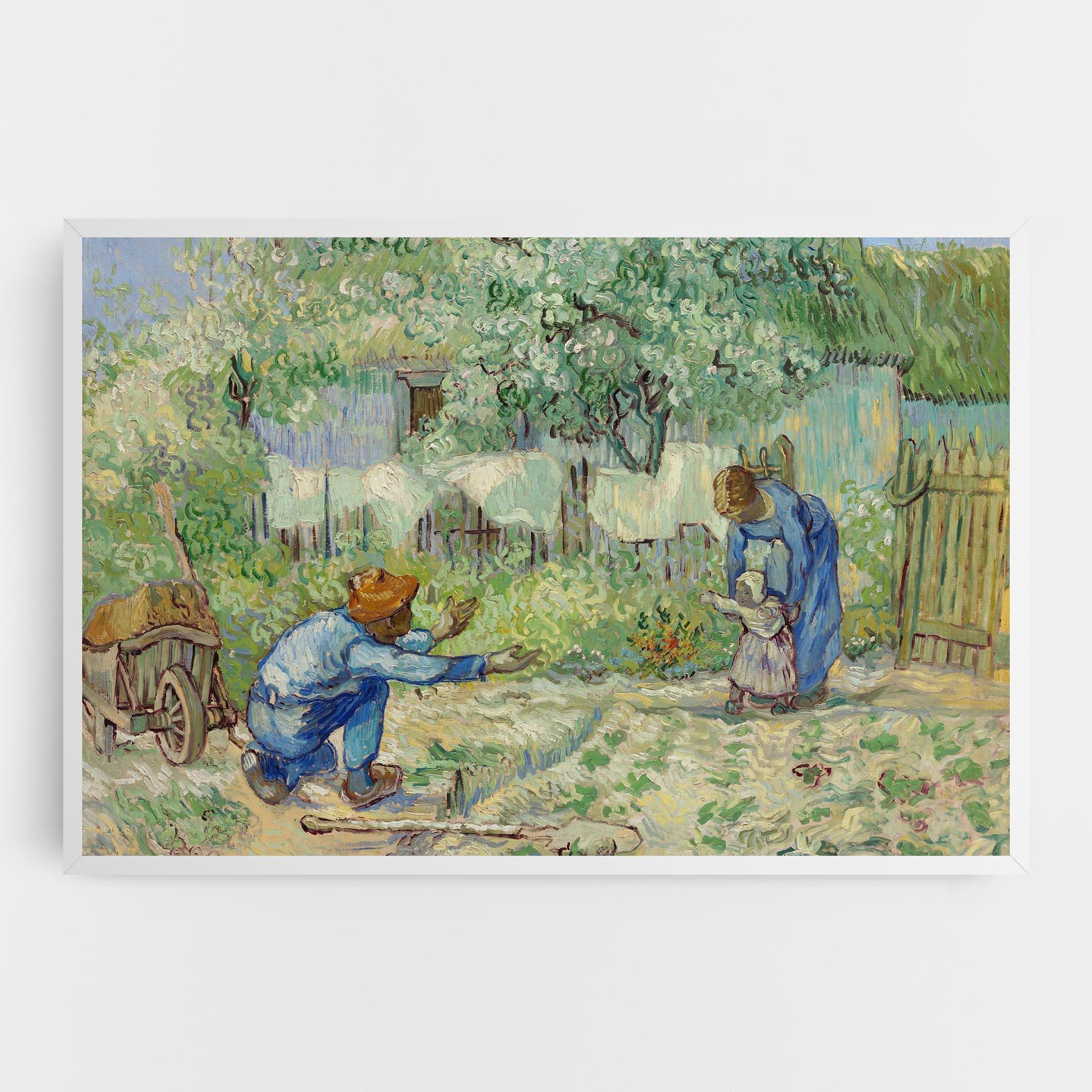 Obraz na Płótnie First Steps mockup 0