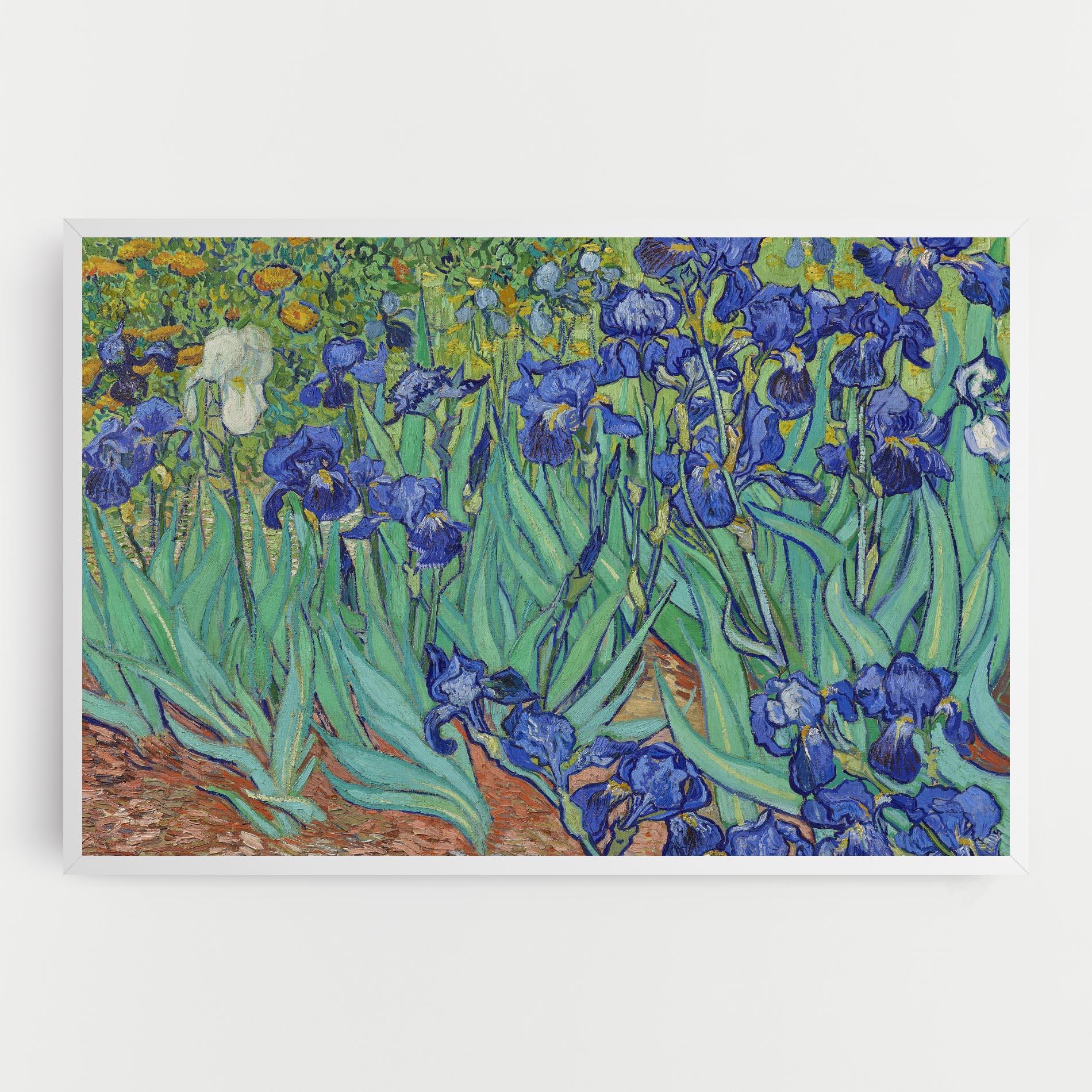 Obraz na Płótnie Irises Van Gogh mockup 0