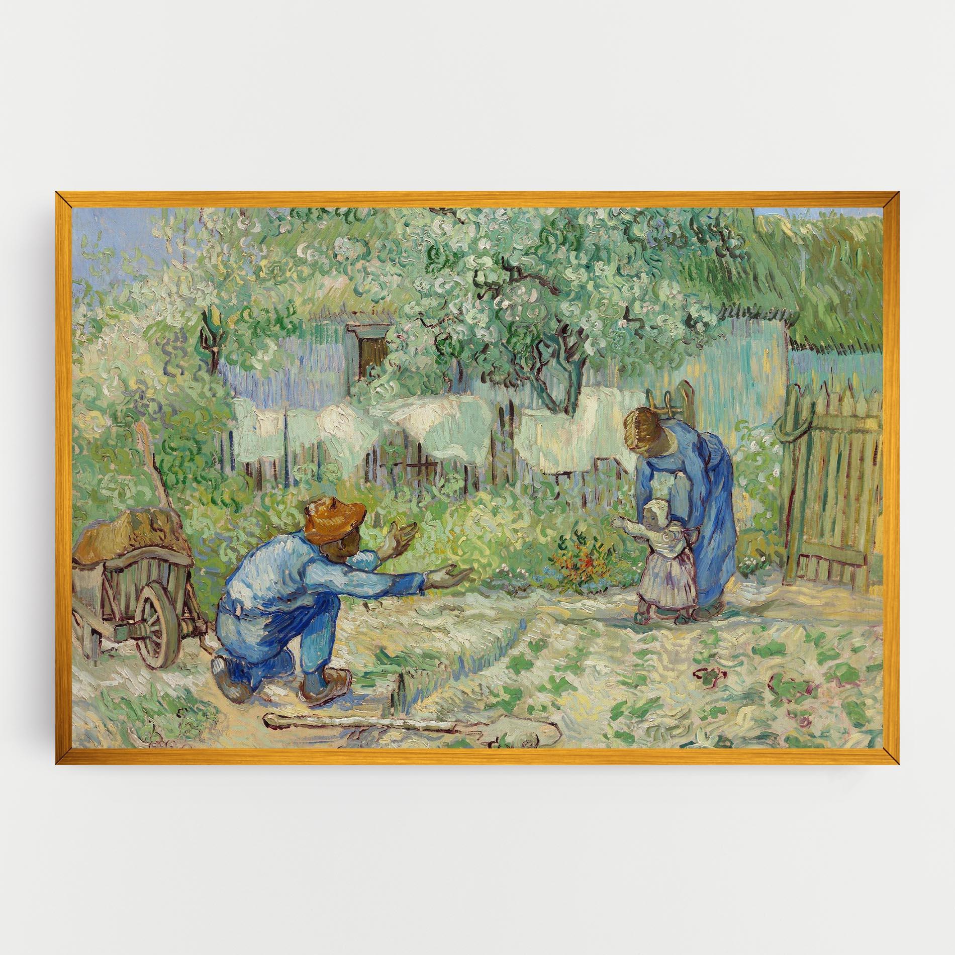 Obraz na Płótnie First Steps mockup 0