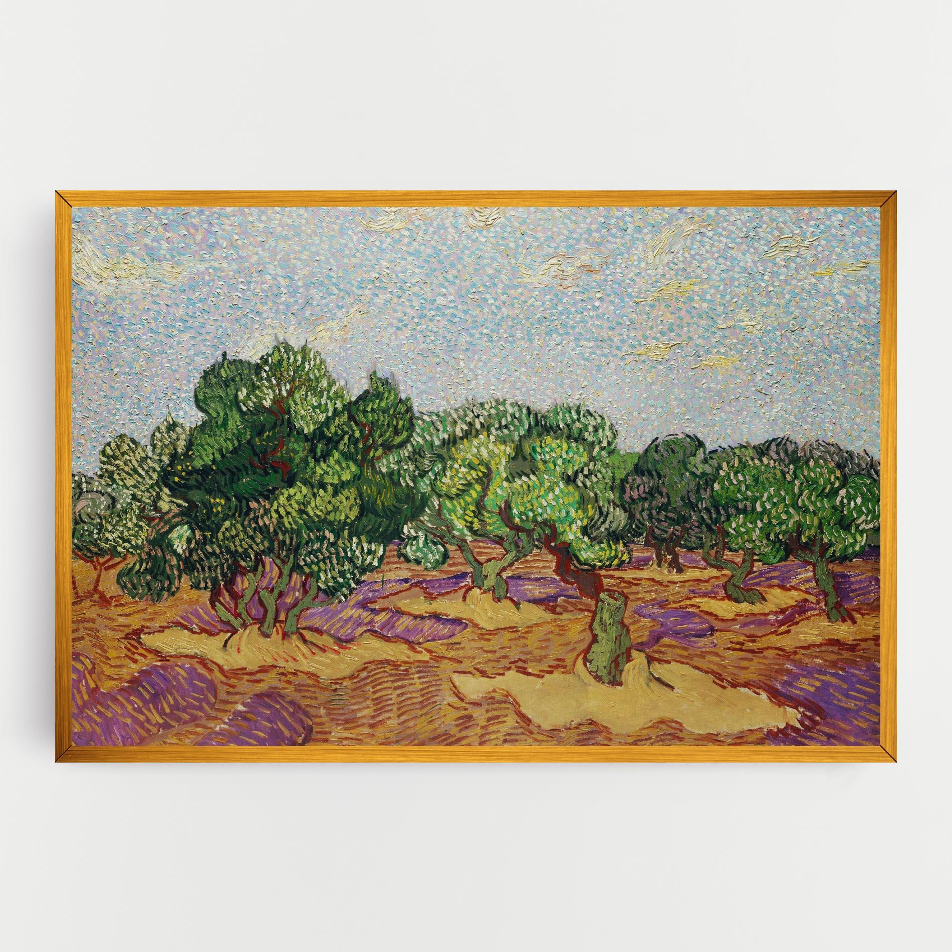 Obraz na Płótnie Olive Trees mockup 0