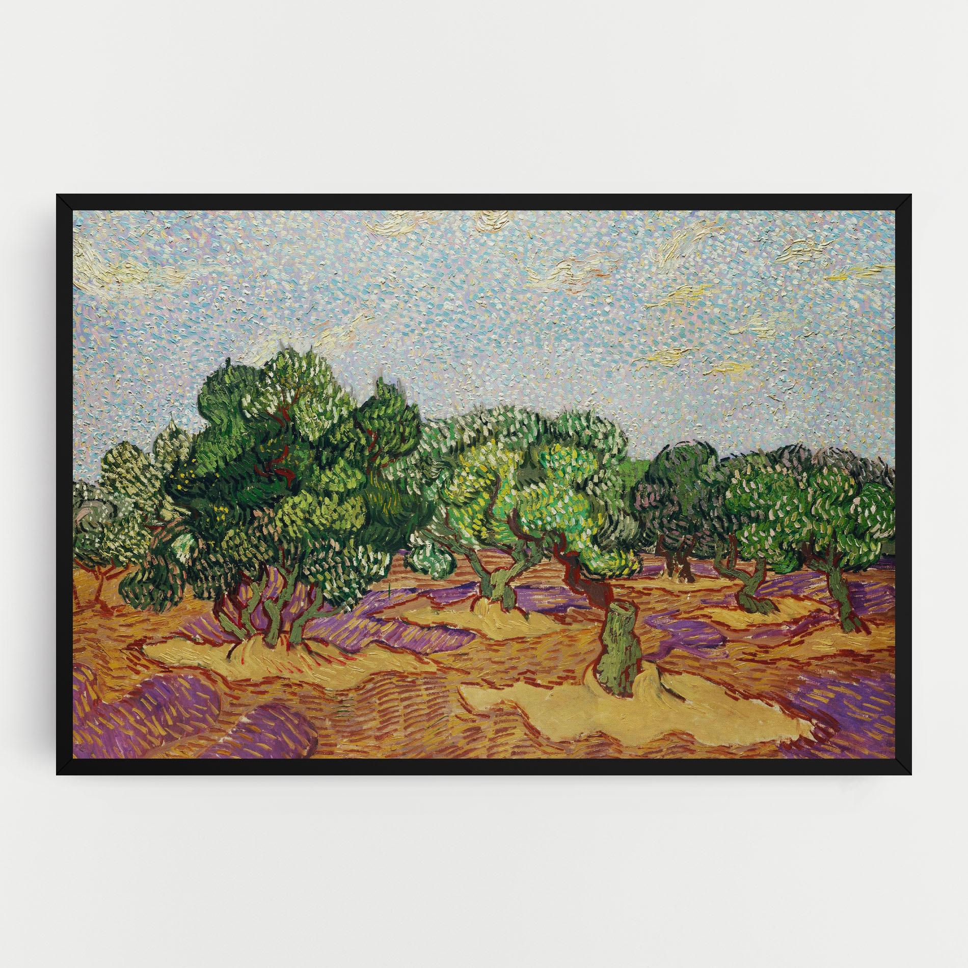 Obraz na Płótnie Olive Trees mockup 0