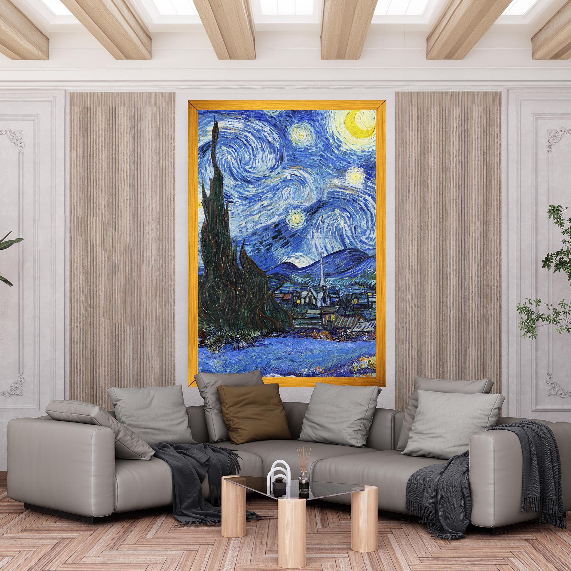 Obraz na Płótnie Starry Night Art mockup 6